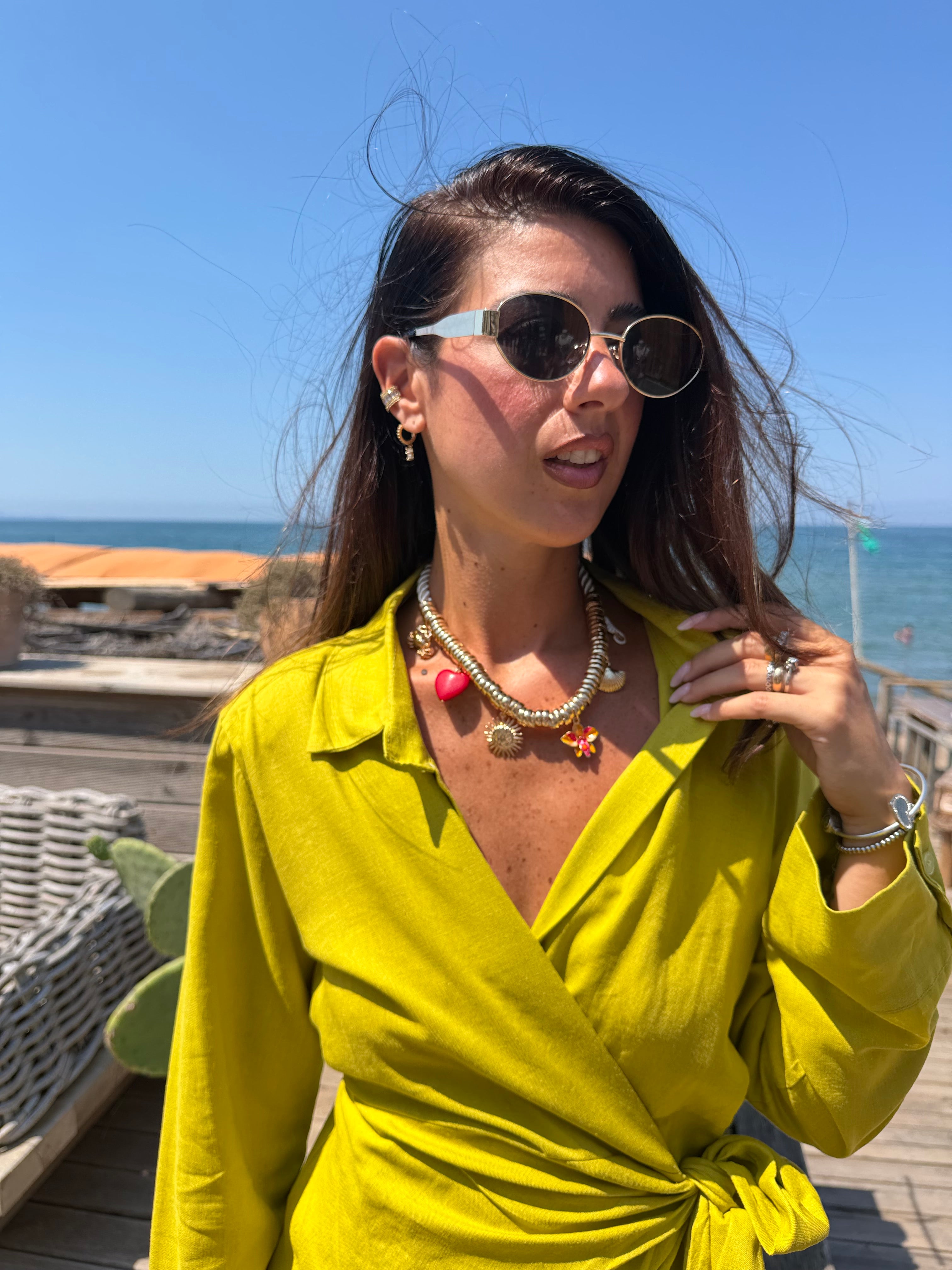 Collana Cuore di sole