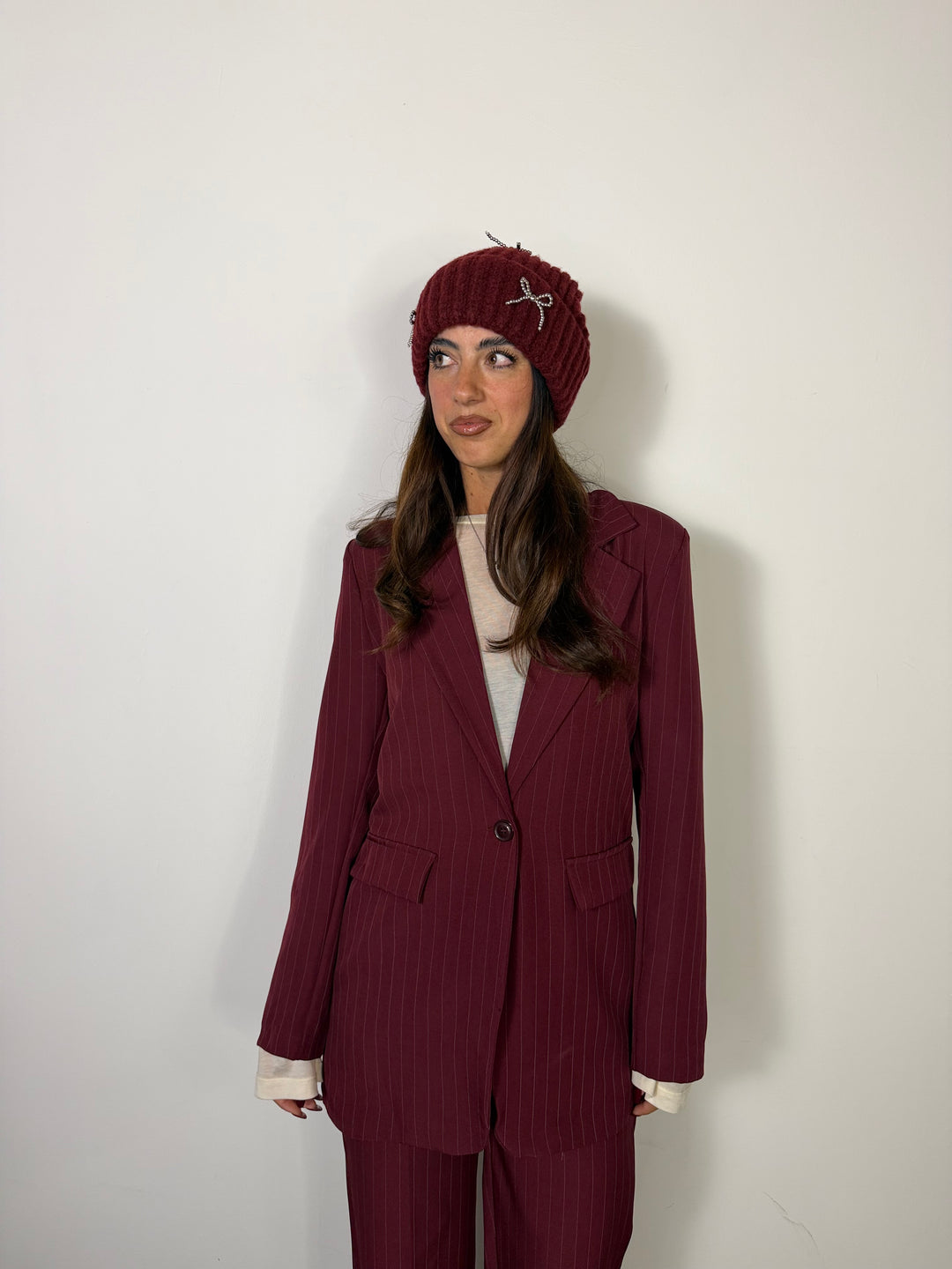 Tailleur Milano Bordeaux