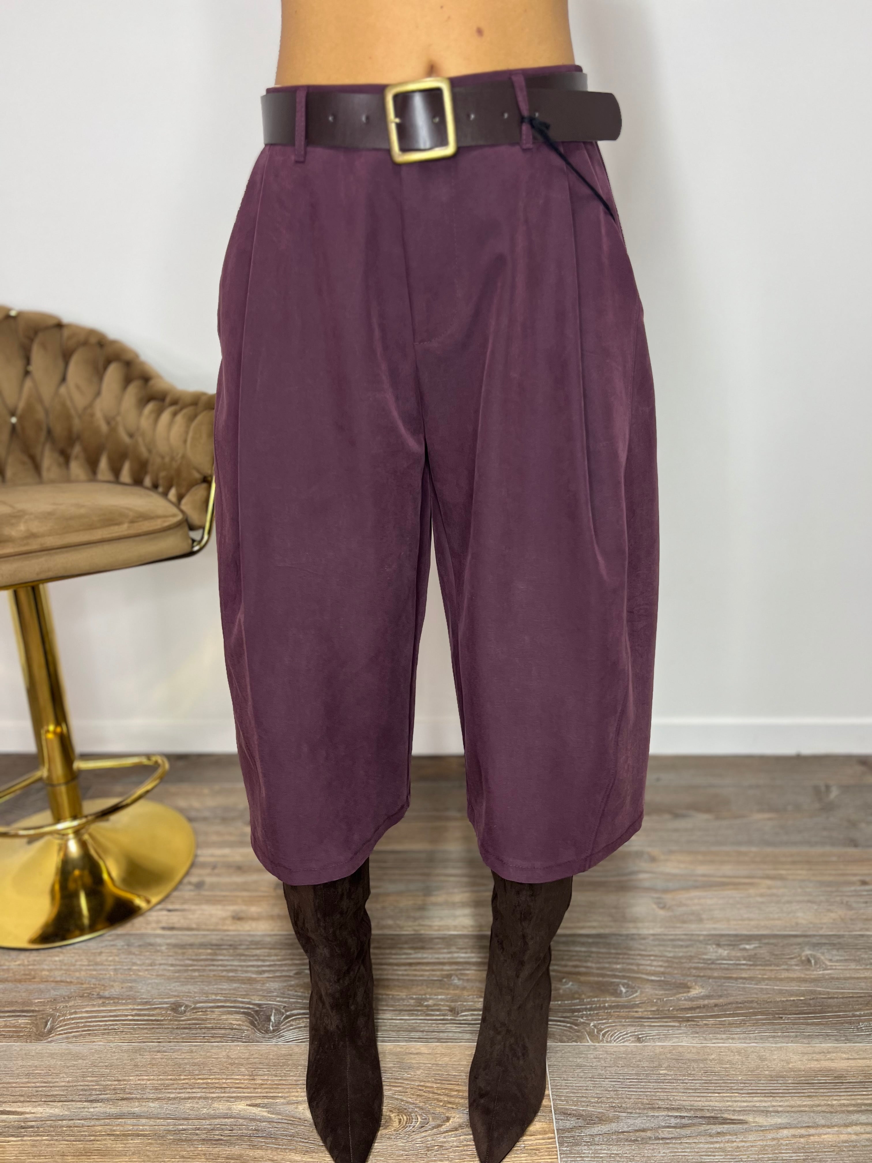 Bermudone Giant JUST WEST Prugna