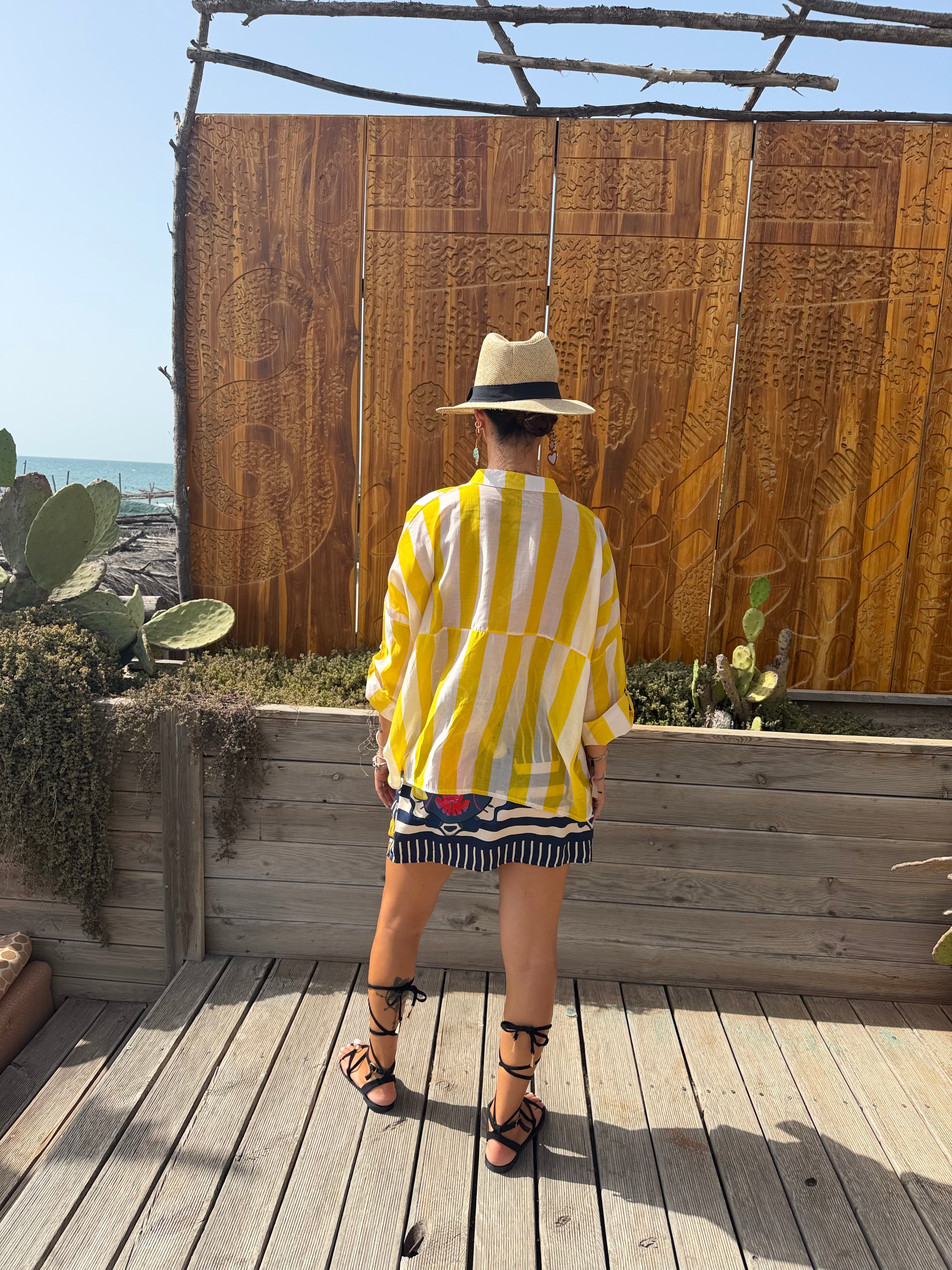 Camicia Candy Gialla
