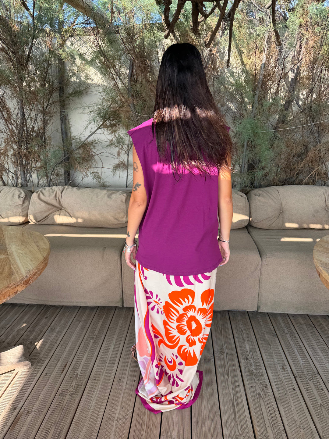 T-Shirt Playa Magenta