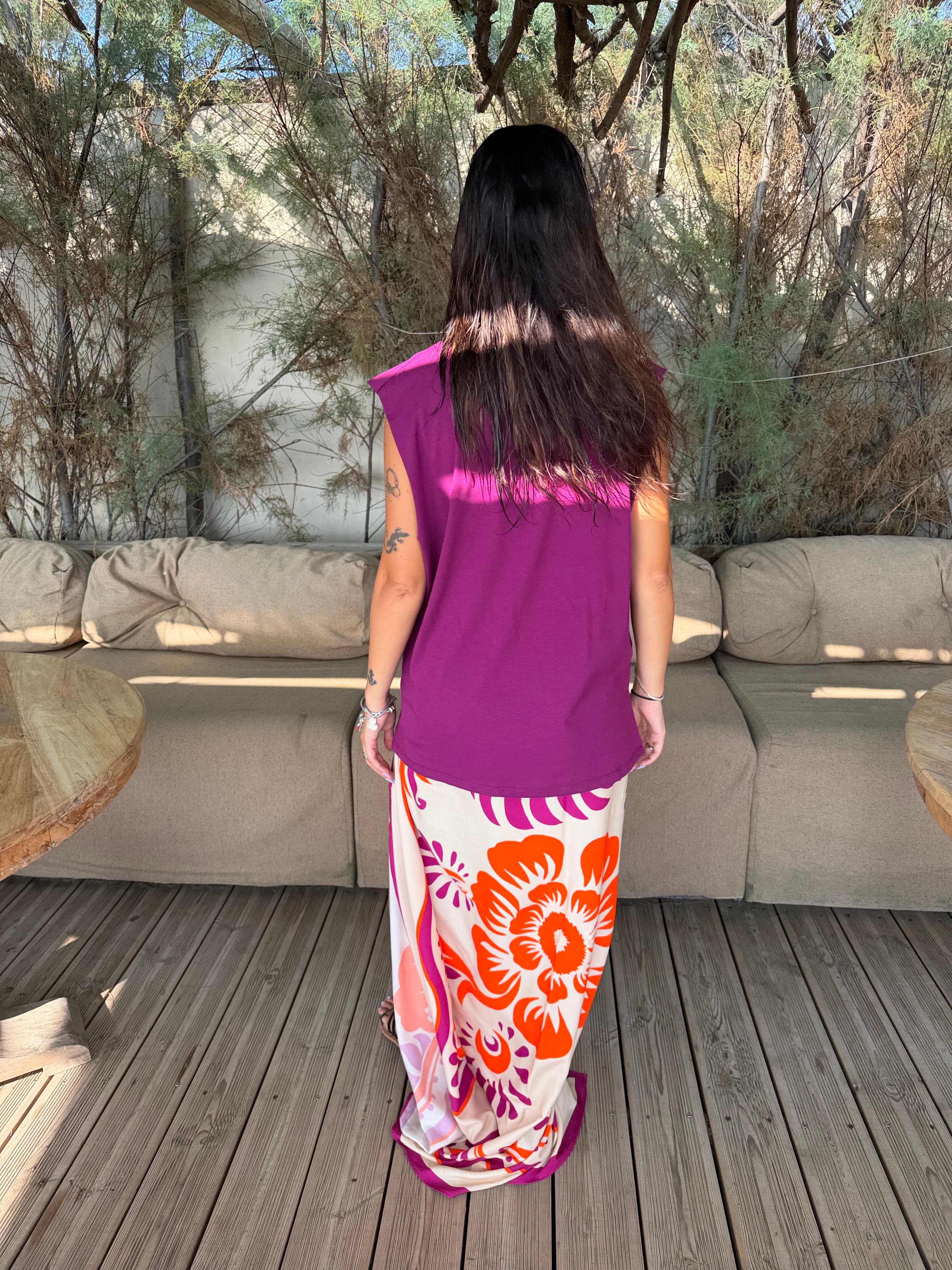 T-Shirt Playa Magenta
