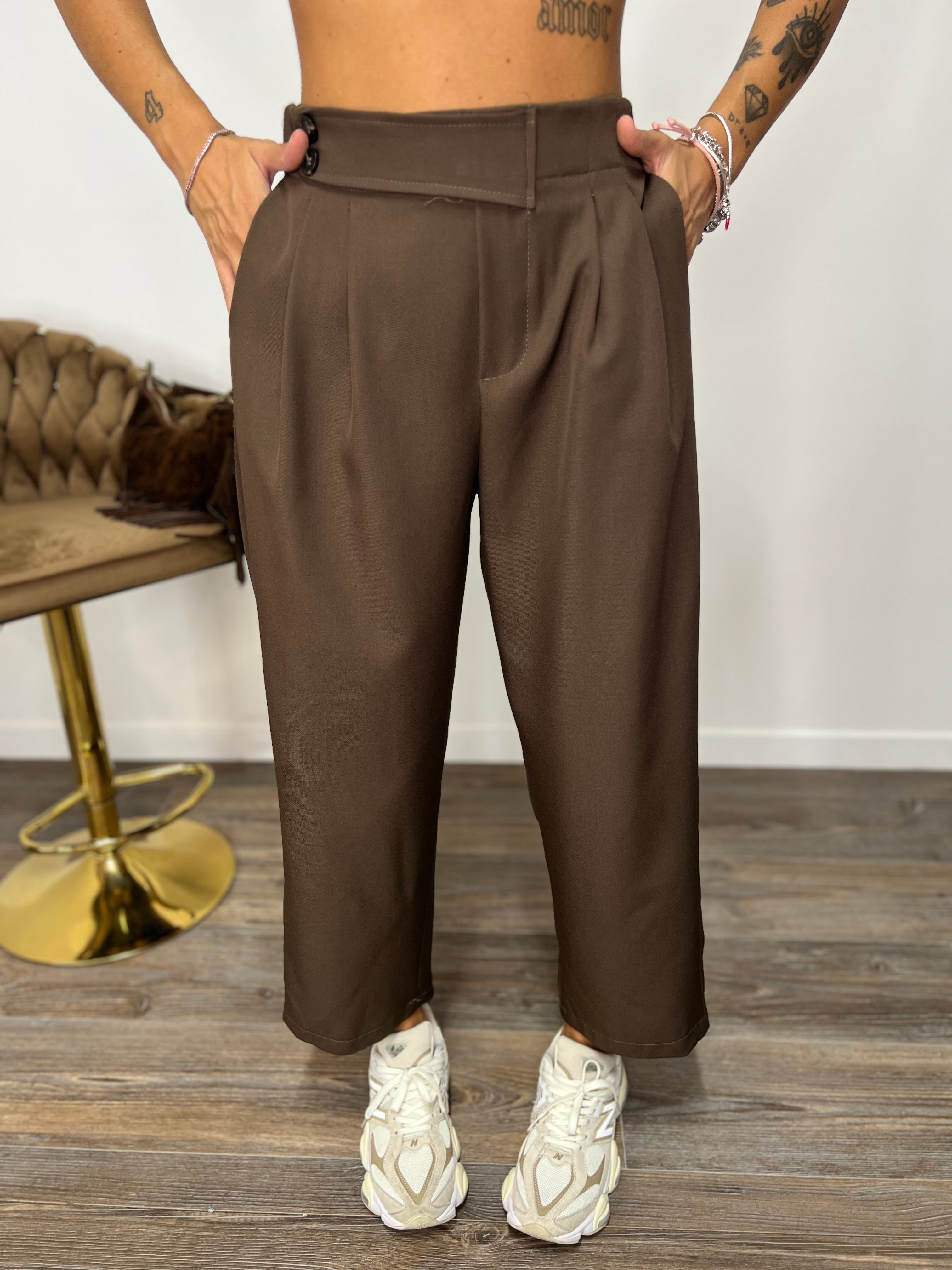 Pantalone Kyoto Marrone