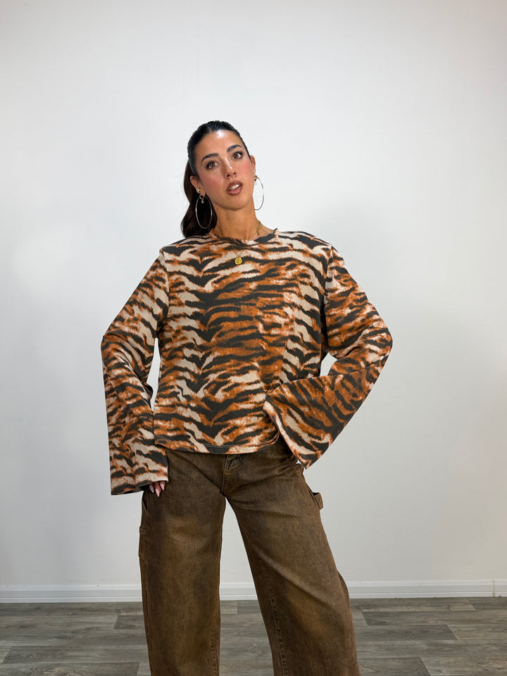 Maglia Tiger LUMINA Ruggine