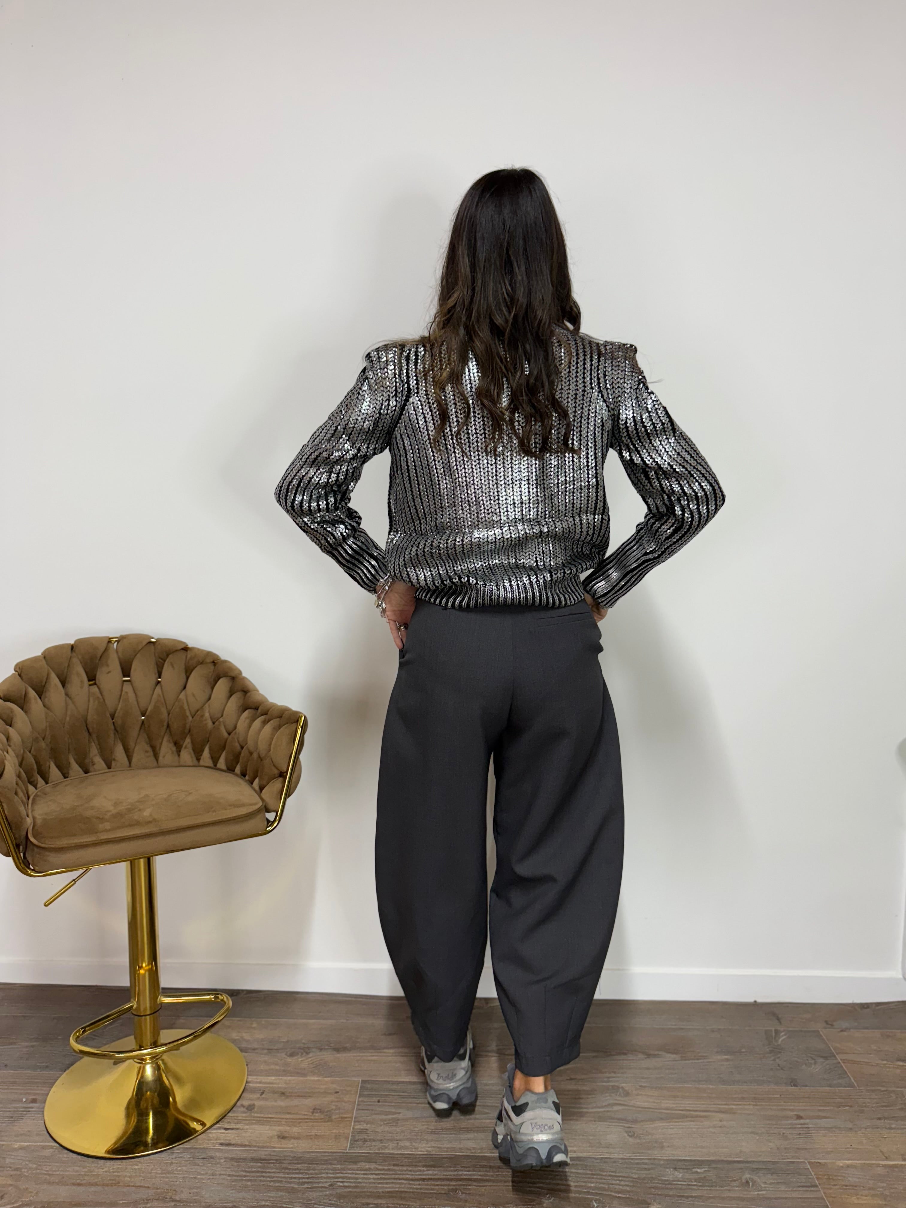 Pantalone Twist LUMINA Grigio