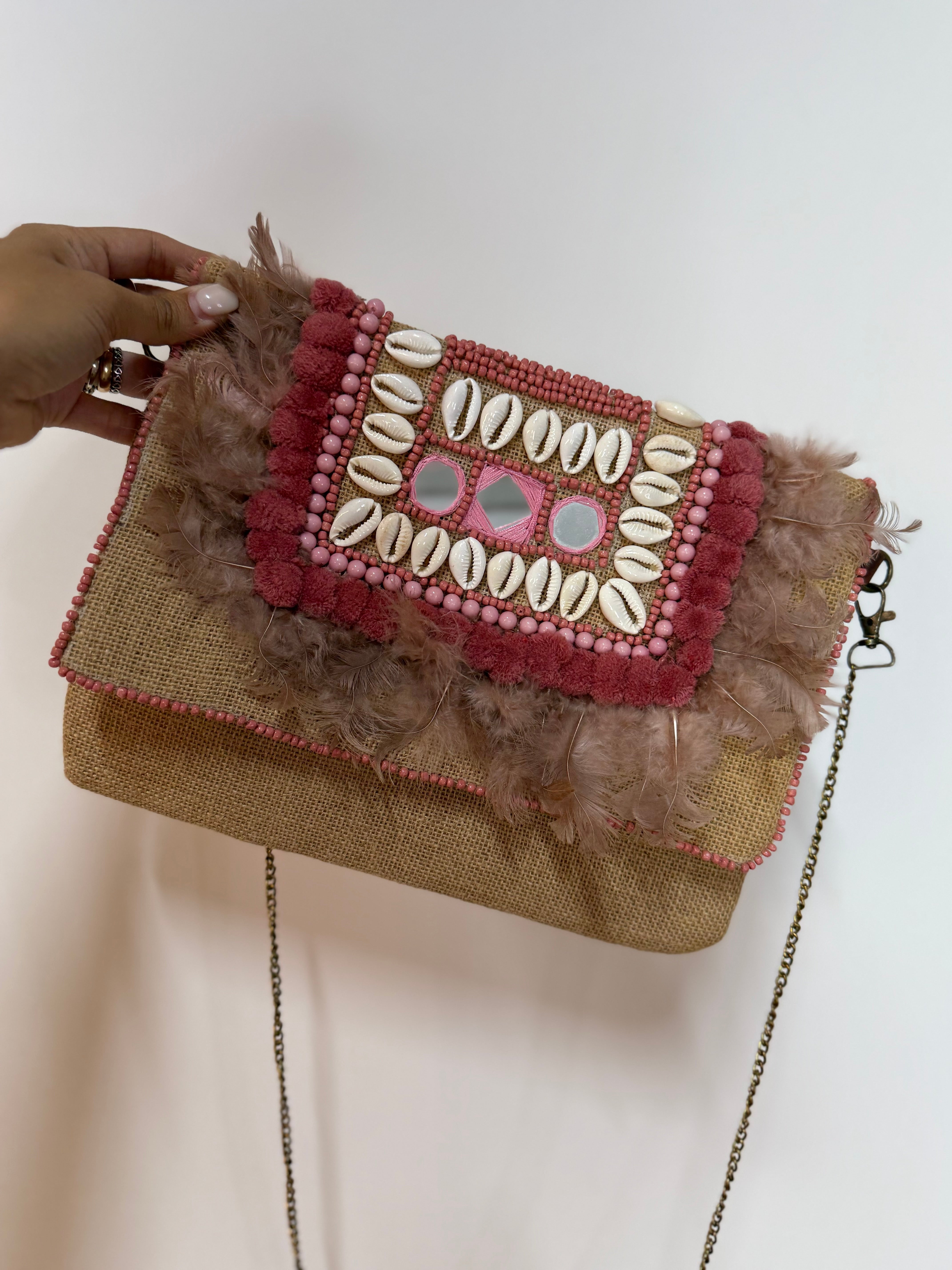 Pochette Conchi & Piume