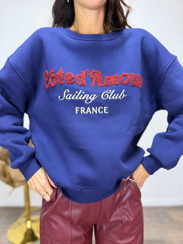 Felpa Côted'Armor LUMINA Blu