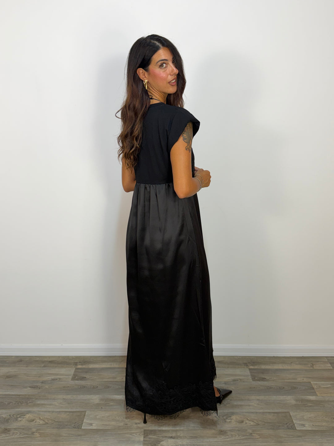Abito Black Noir Silk