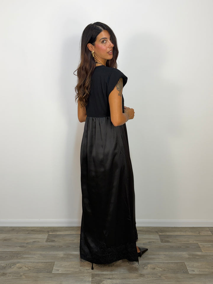 Abito Black Noir Silk