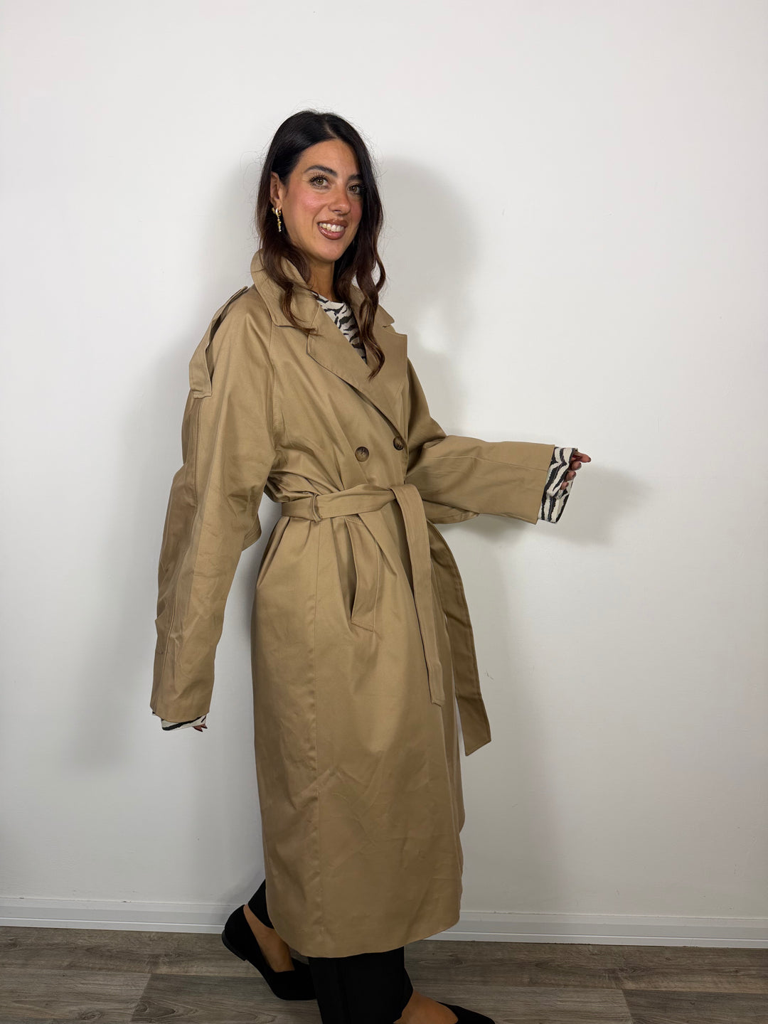 Trench Coat LUMINA Fango