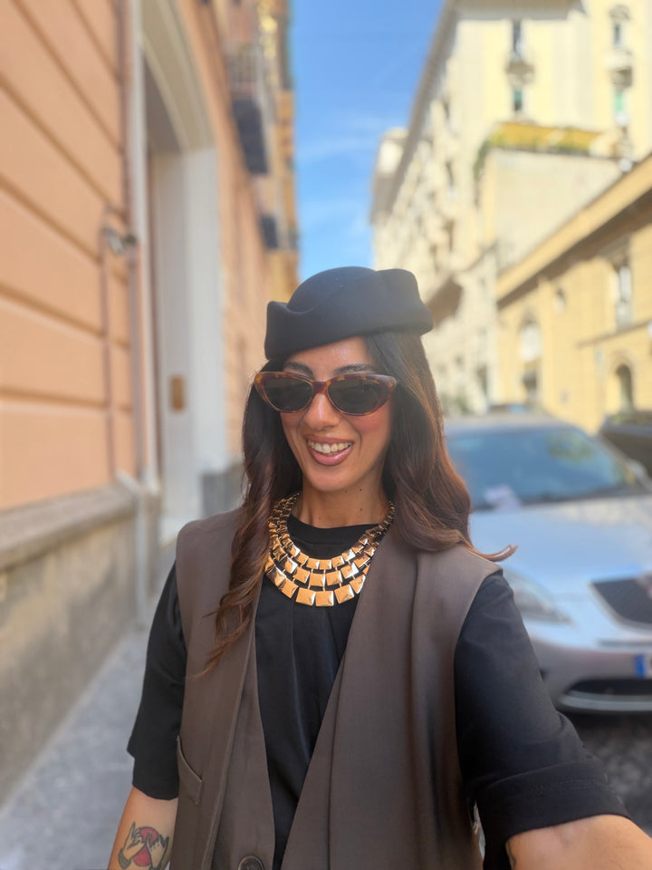 Cappello Hostess Nero