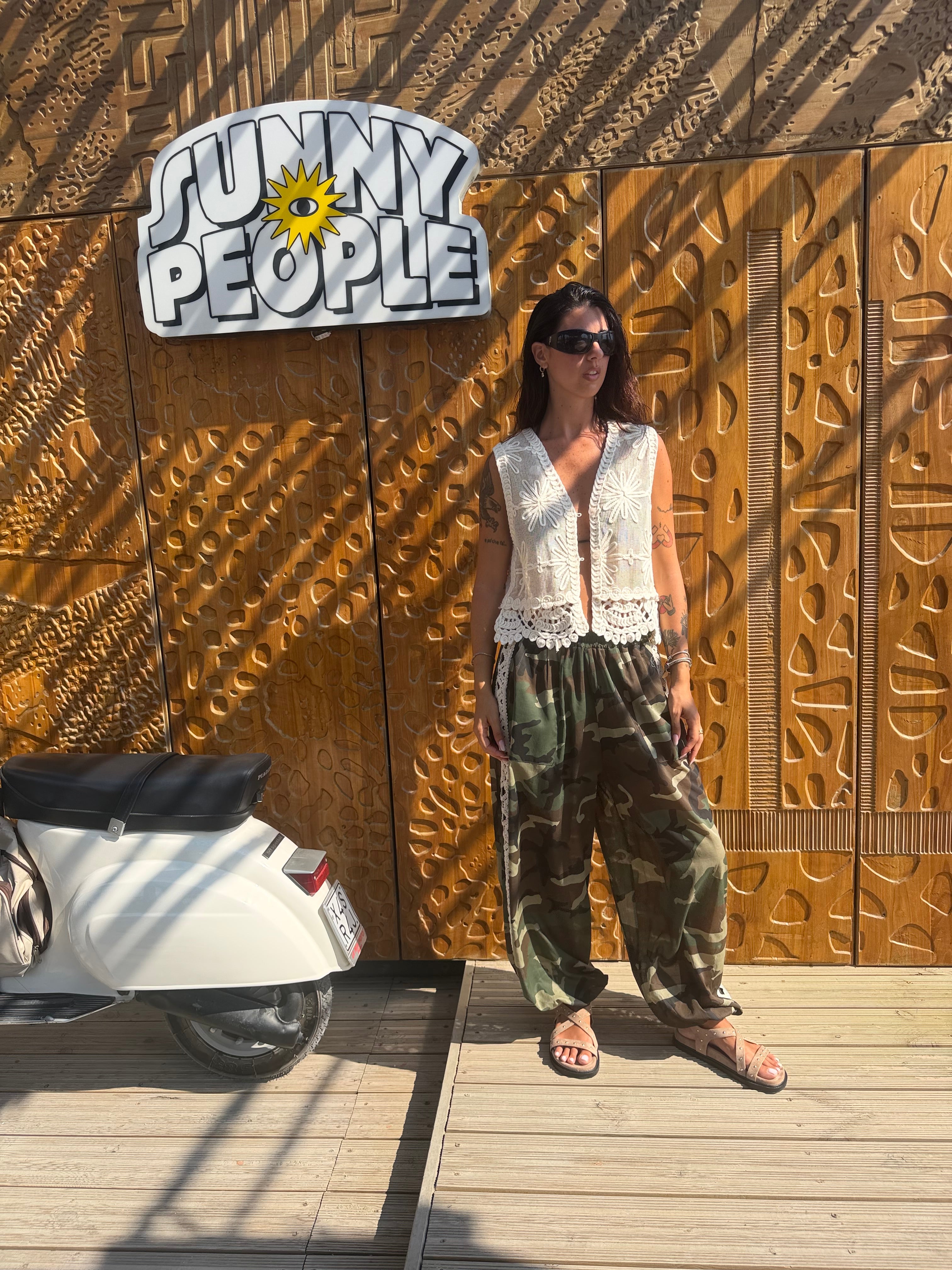 Pantalone Military Macrame Lumina