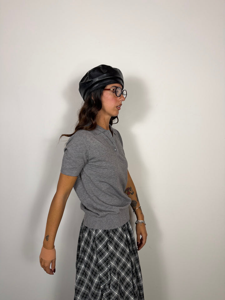 Polo Emily Grigia