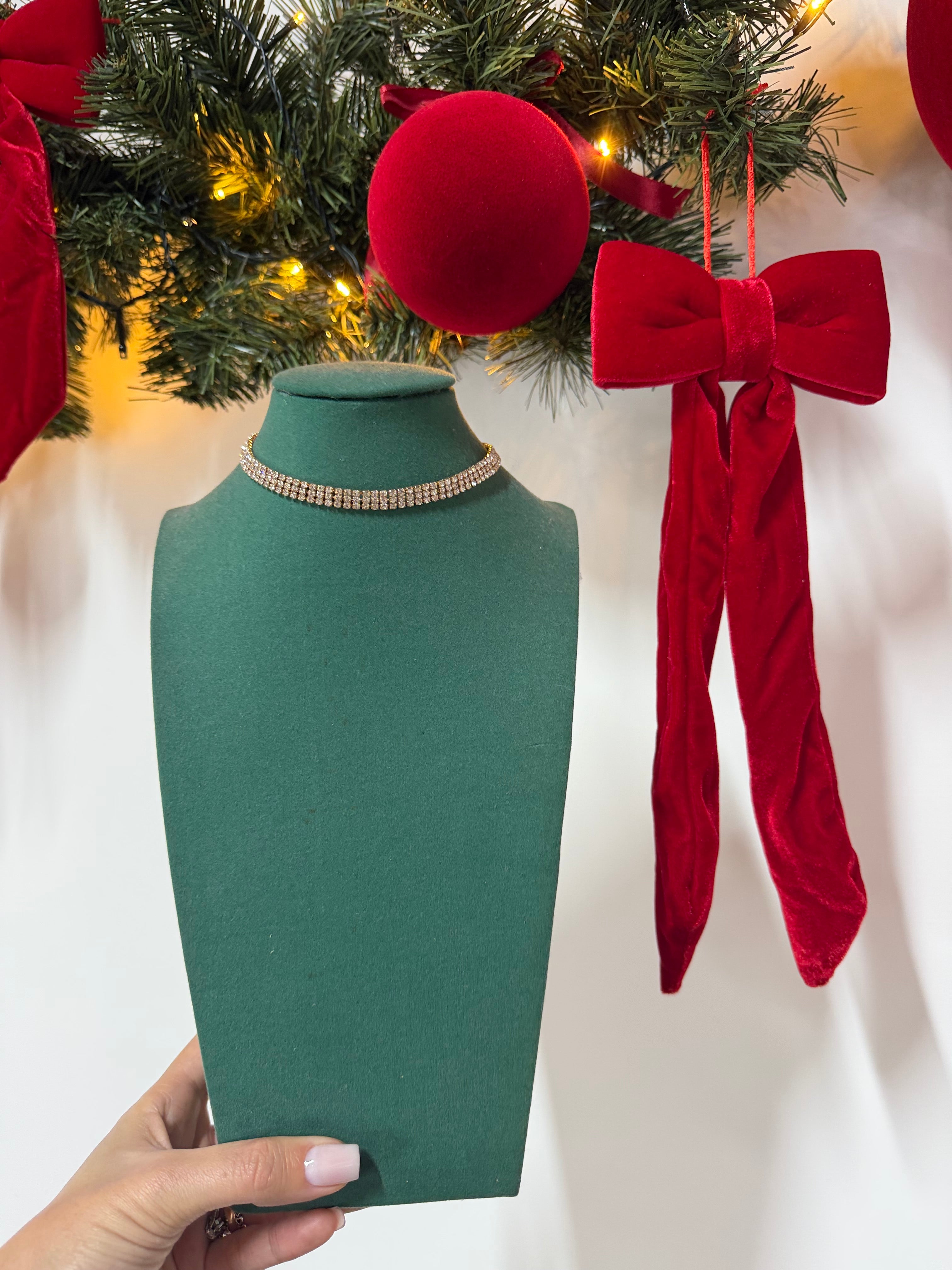 Girocollo Strass Gold