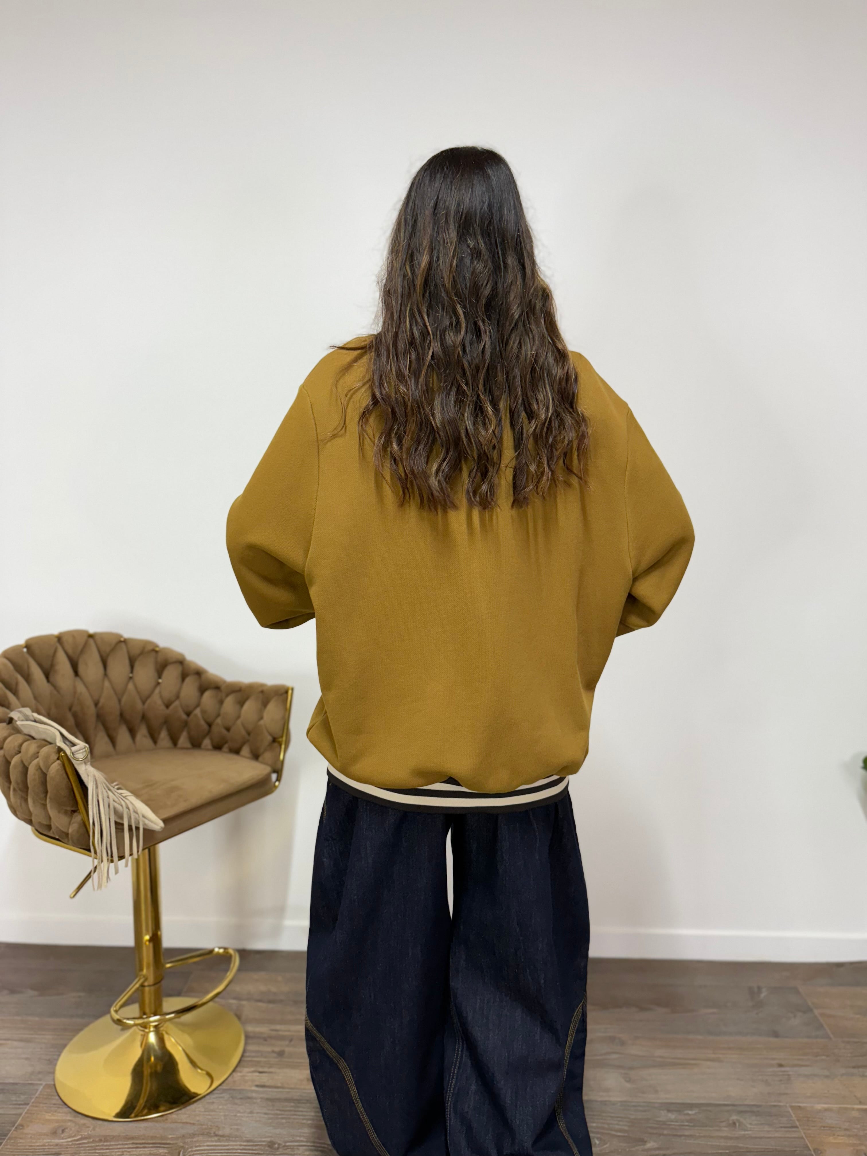 Cardigan Urban LUMINA Senape