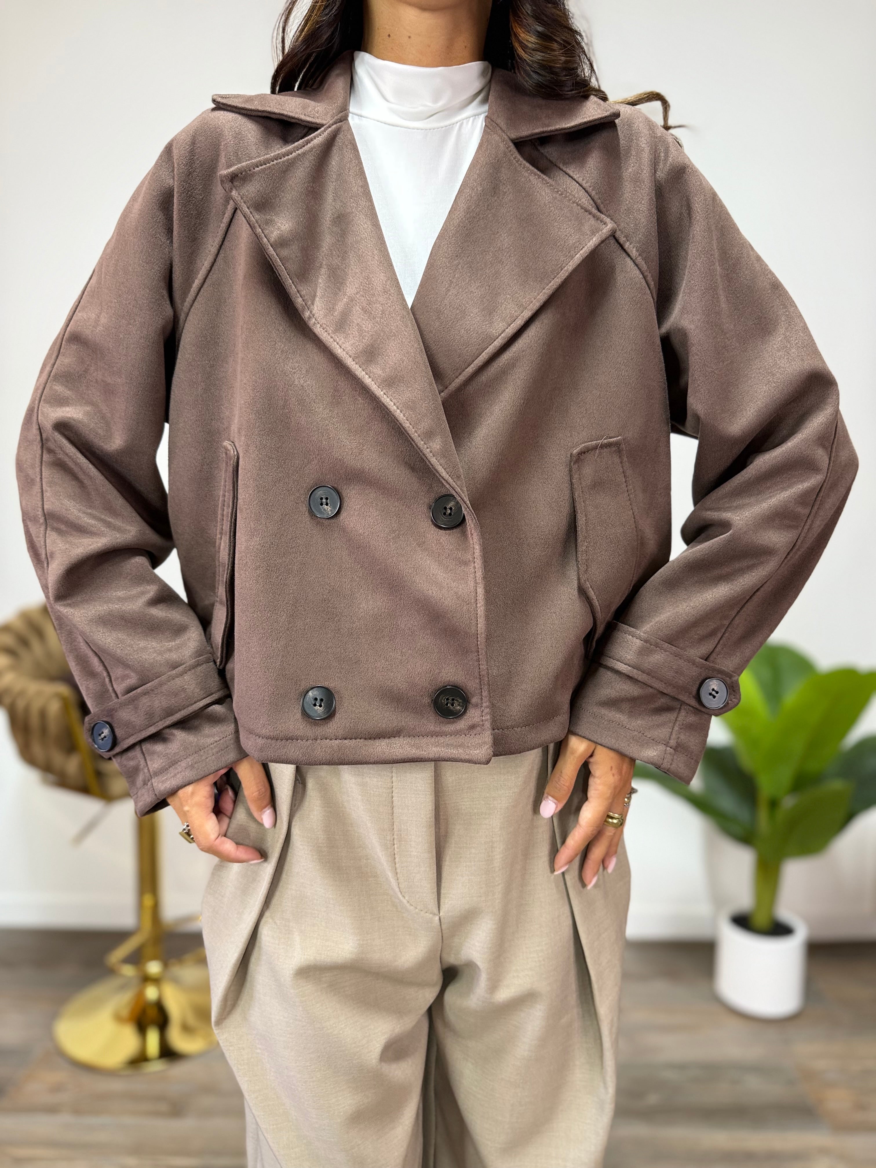 Trench Trudy Marrone