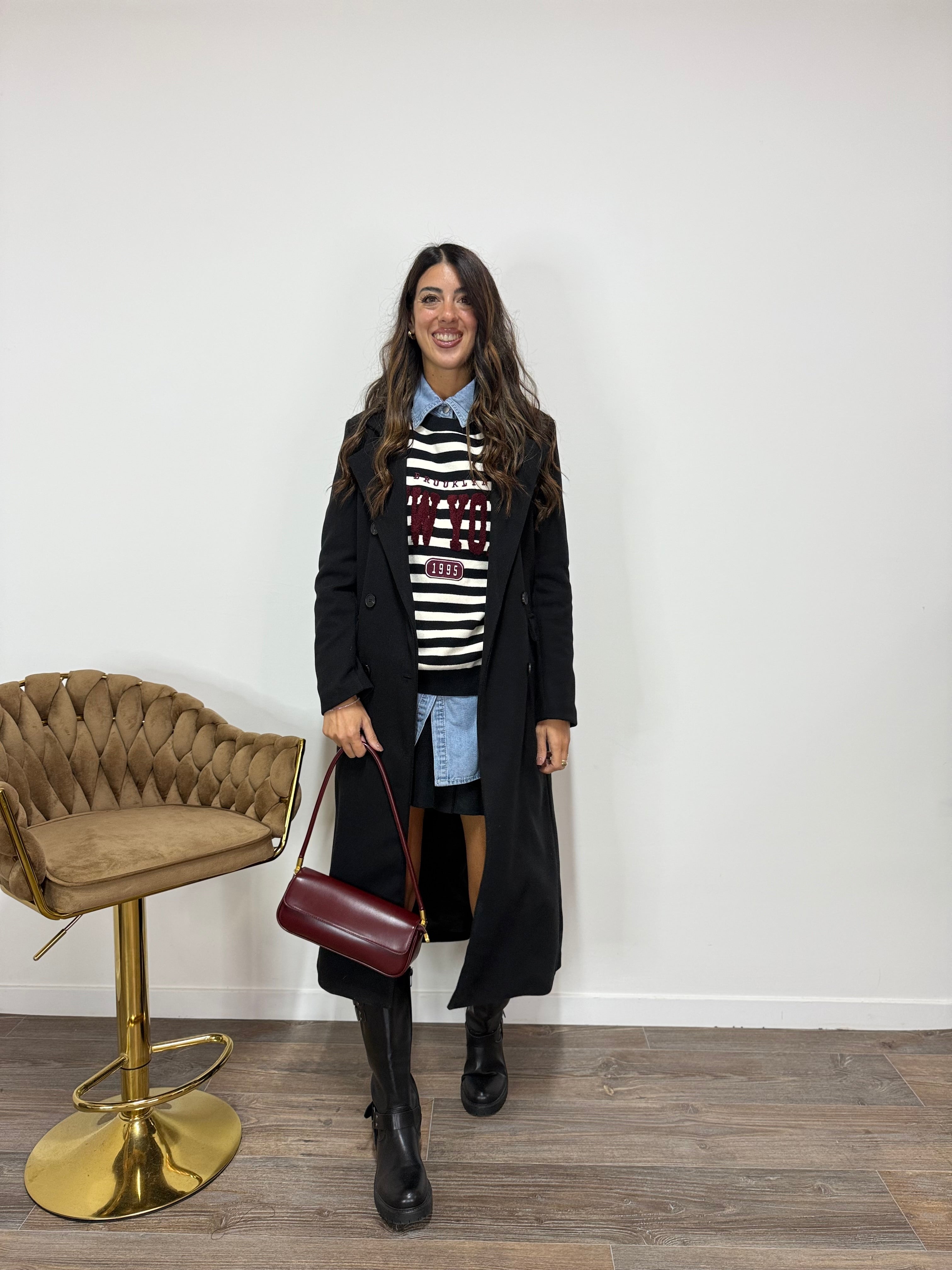 Cappotto Alicia Nero