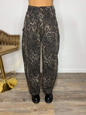 Jeans Balloon Leopard