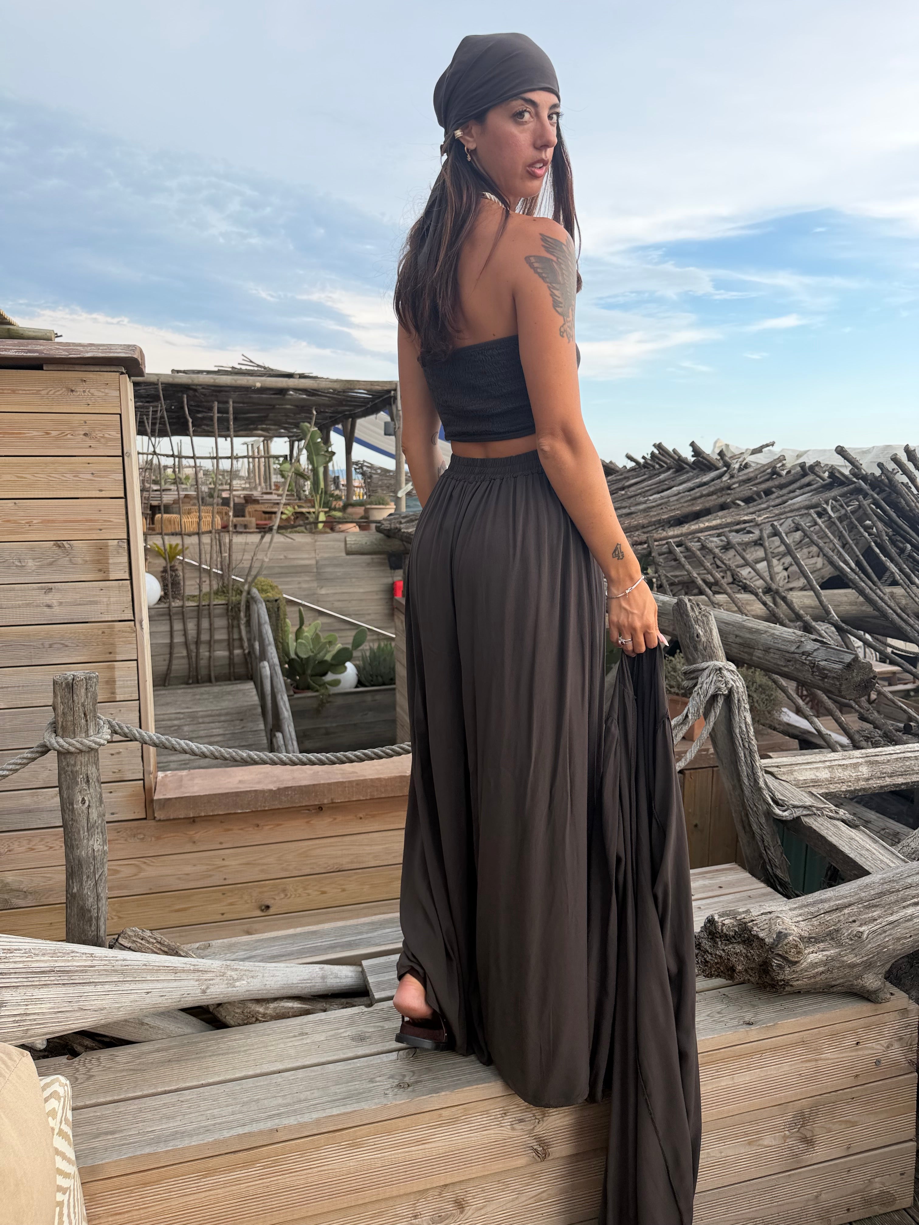 Coordinato Gitana Marrone