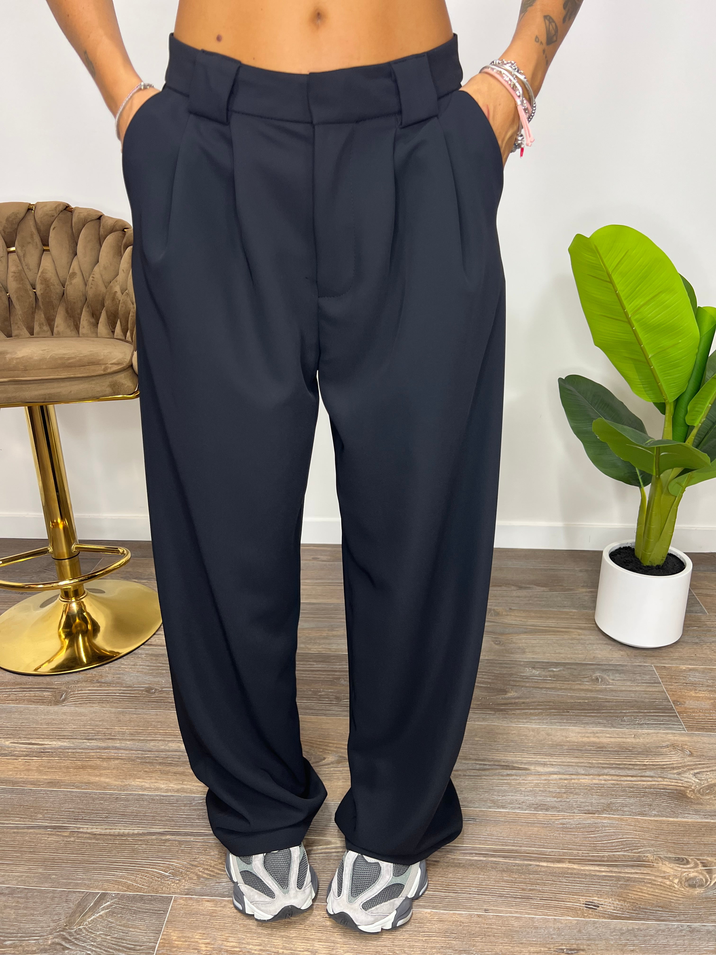 Pantalone LUMINA Nero