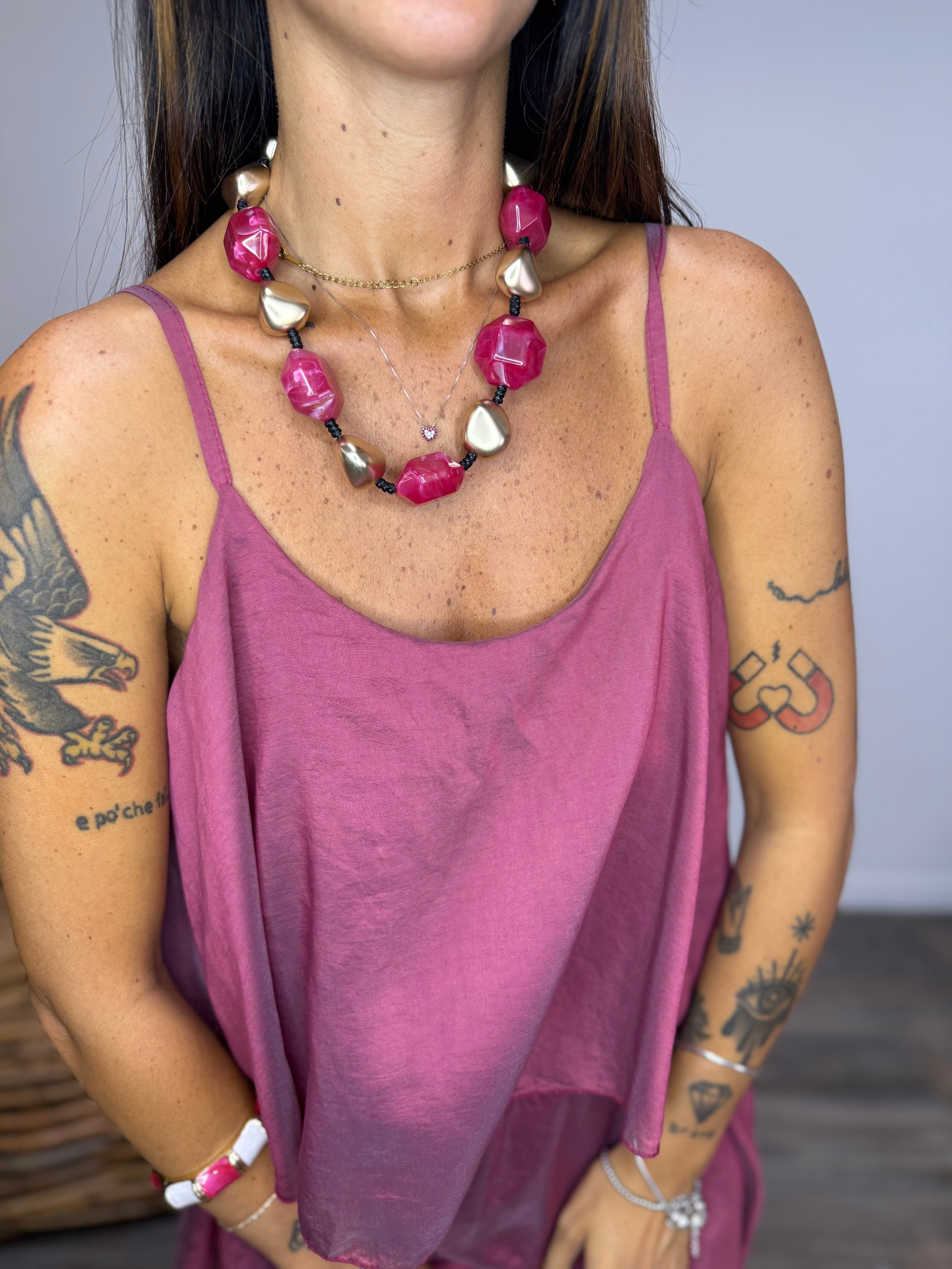 Collana Gold Coral