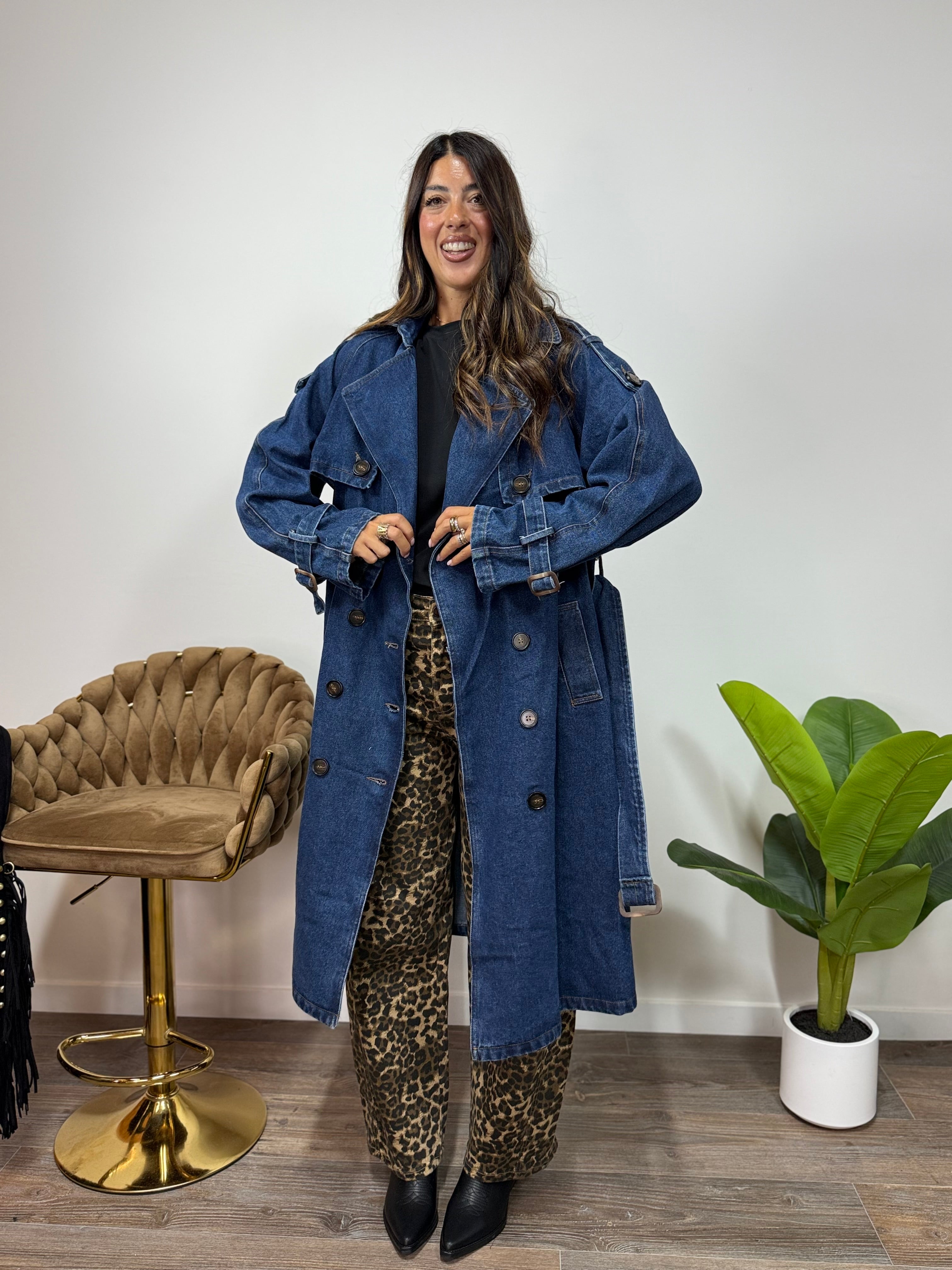 Trench Dark Denim