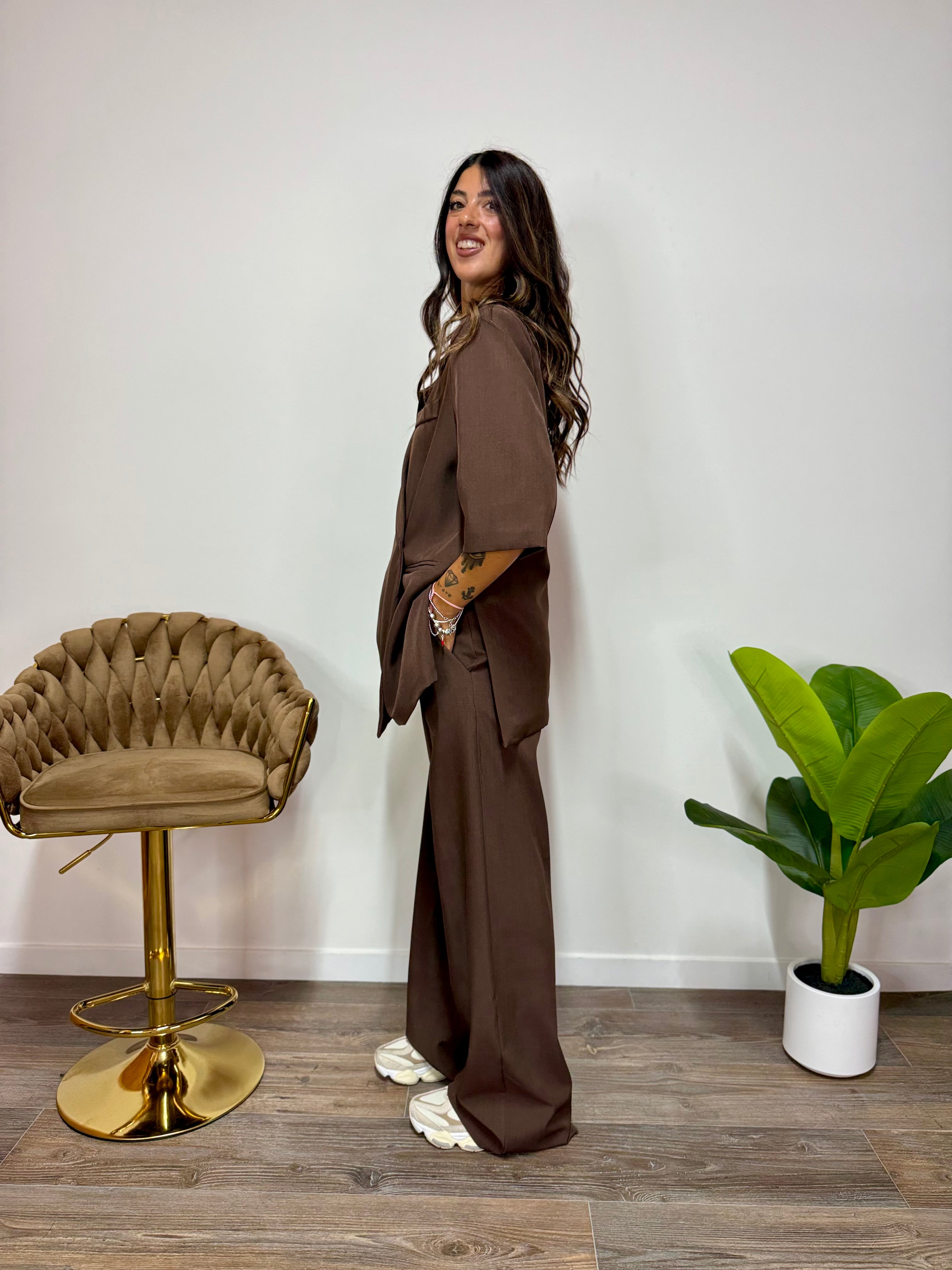 Tailleur Milly Brown