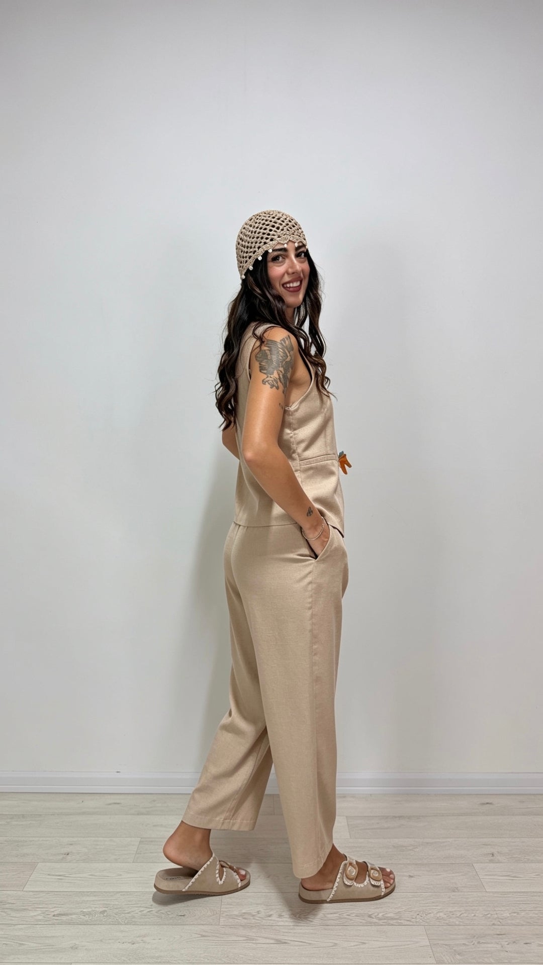 Tailleur Siviglia Sabbia