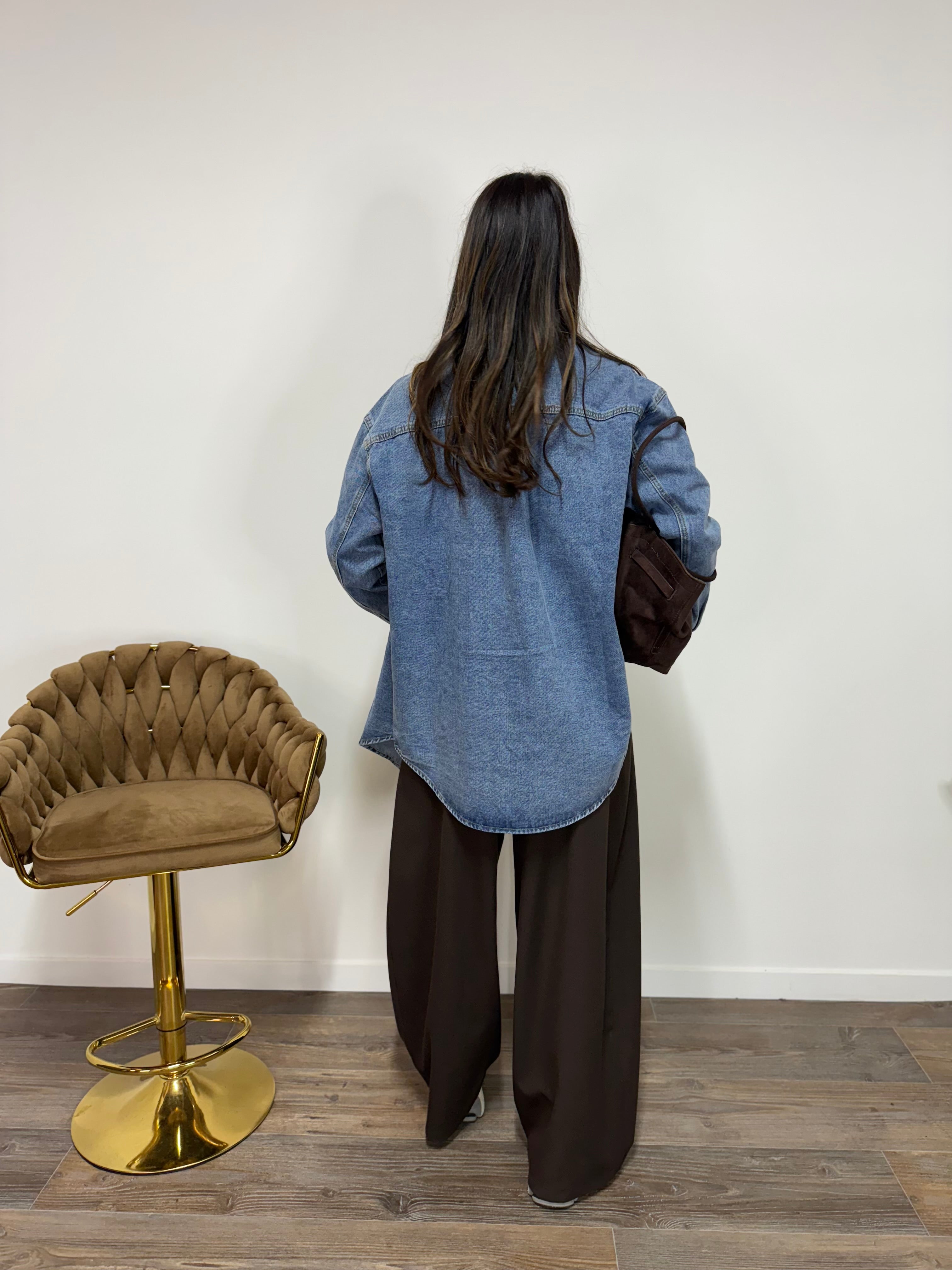 Camicia Maxi Denim