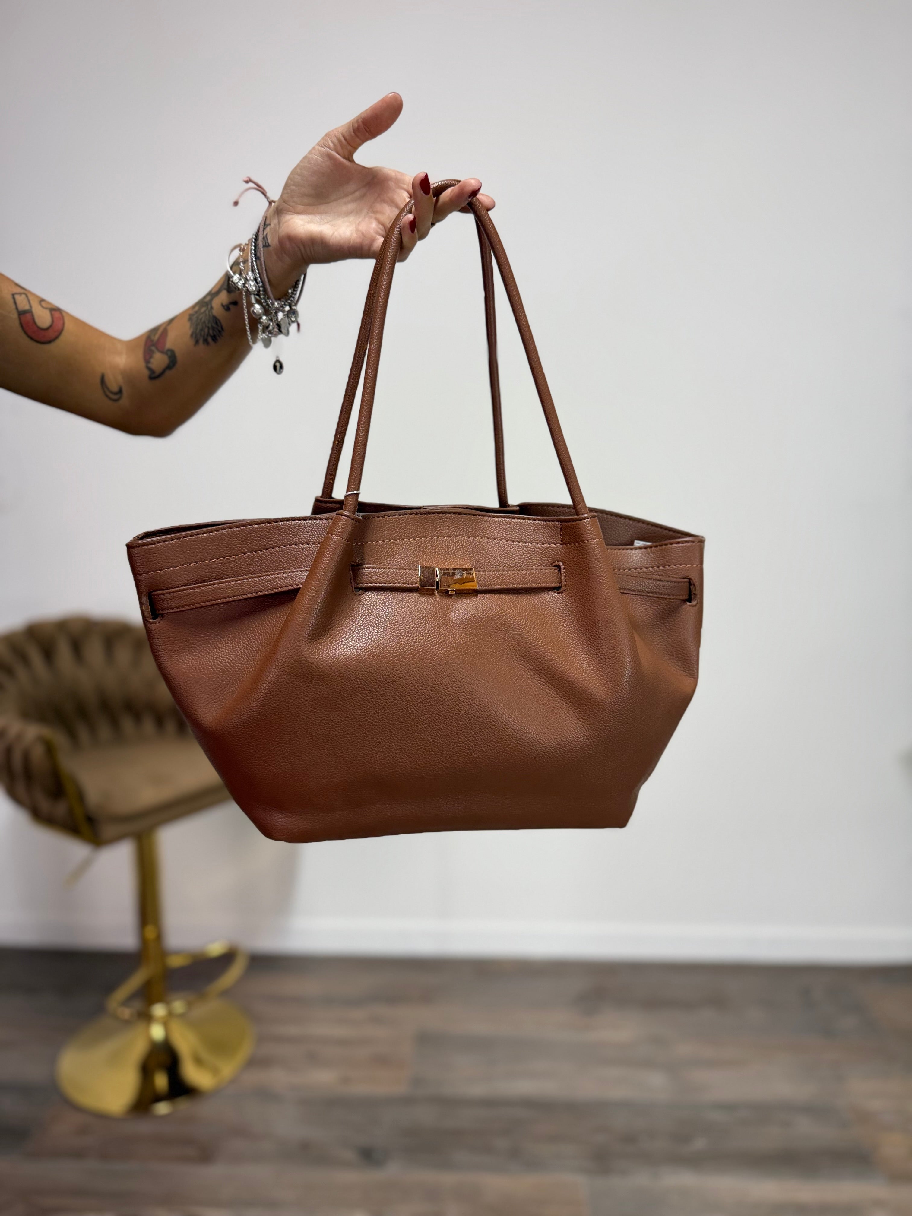 Borsa EcoGive Cuoio