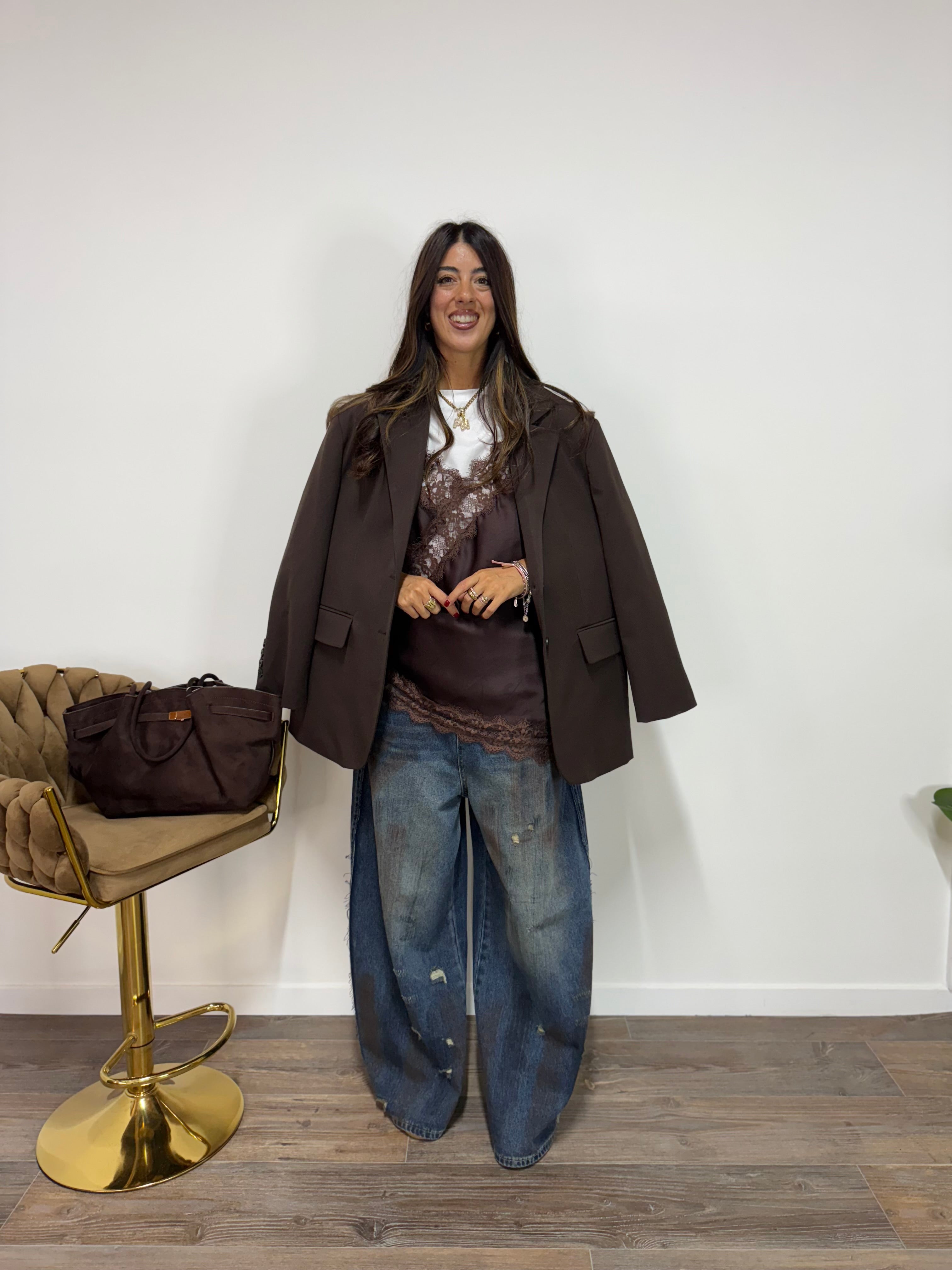 Blazer Chocolate LUMINA