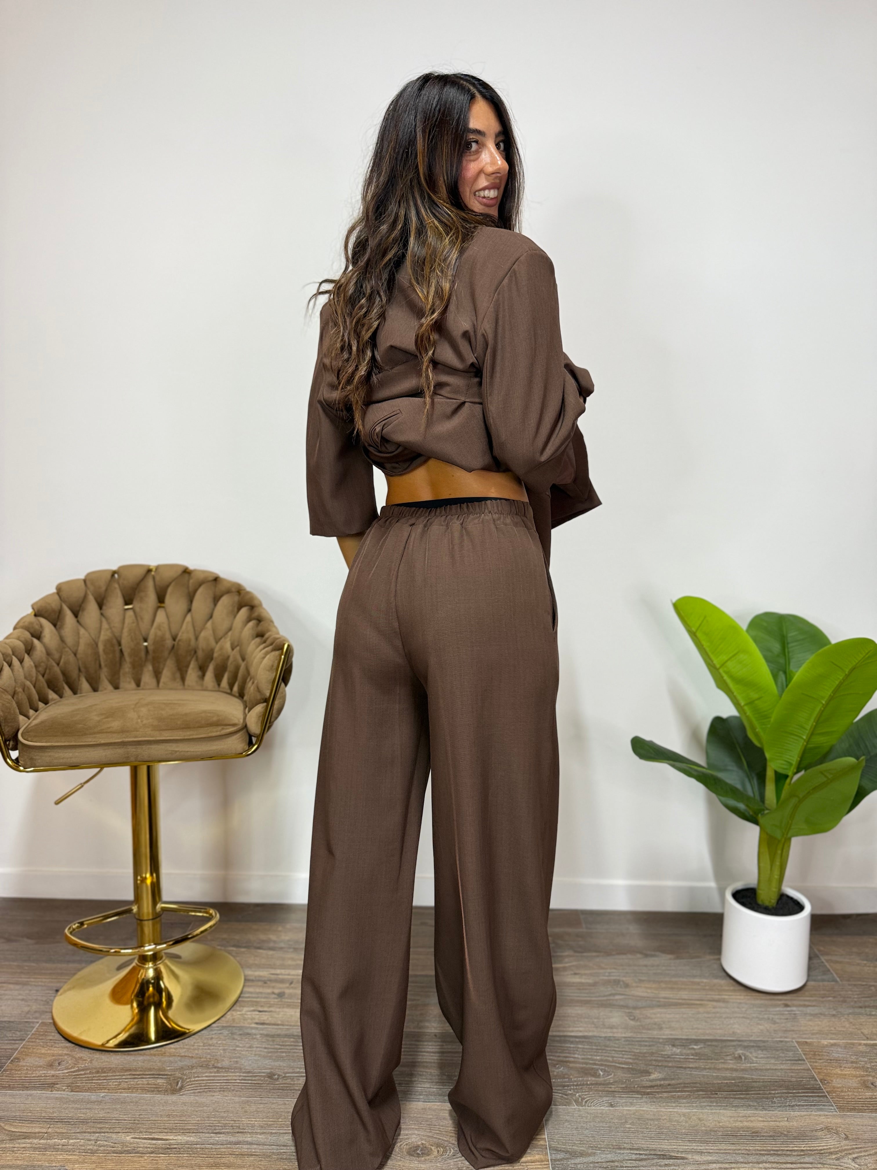 Tailleur Milly Brown