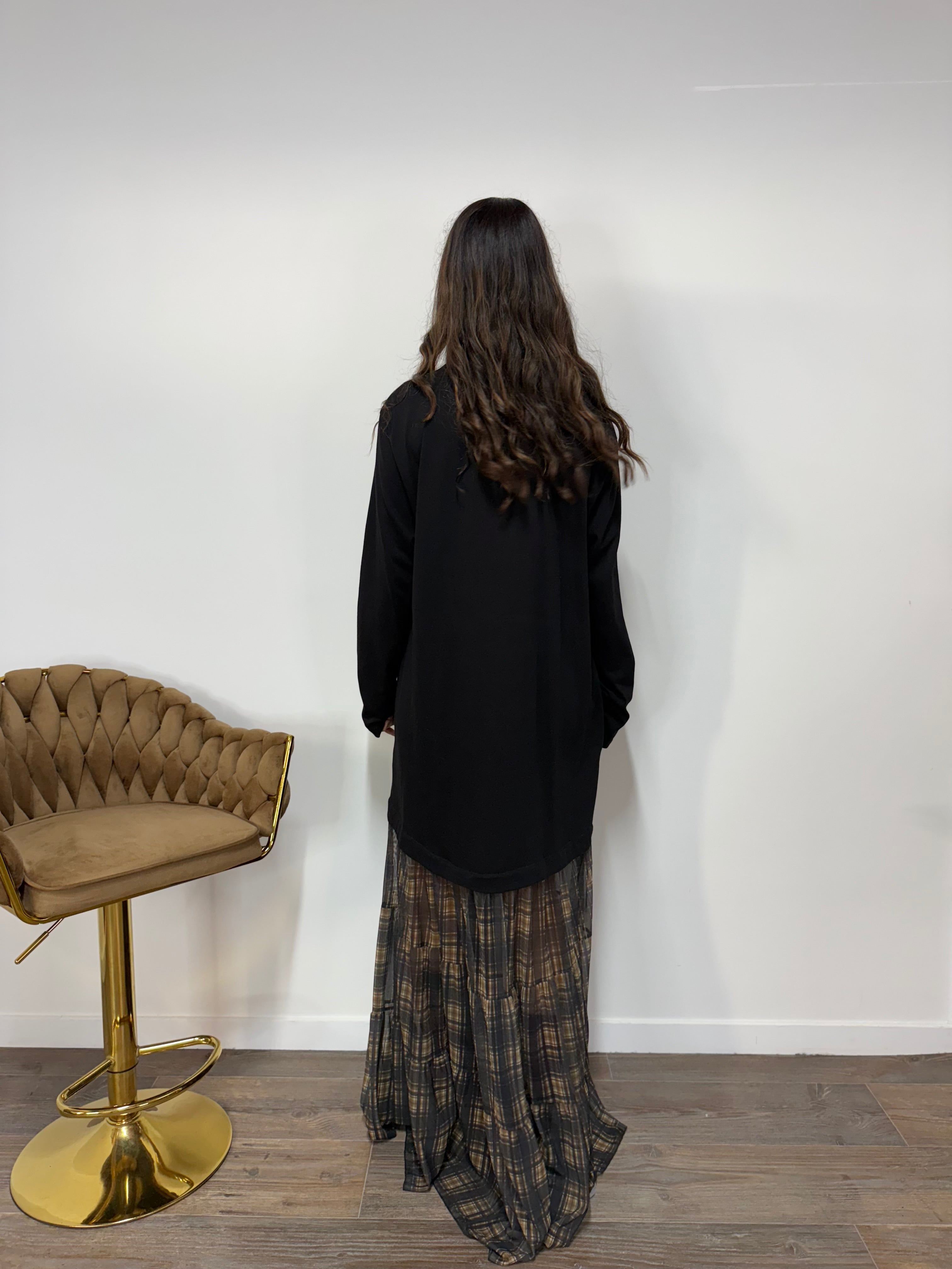 Abito Kilt LUMINA Nero