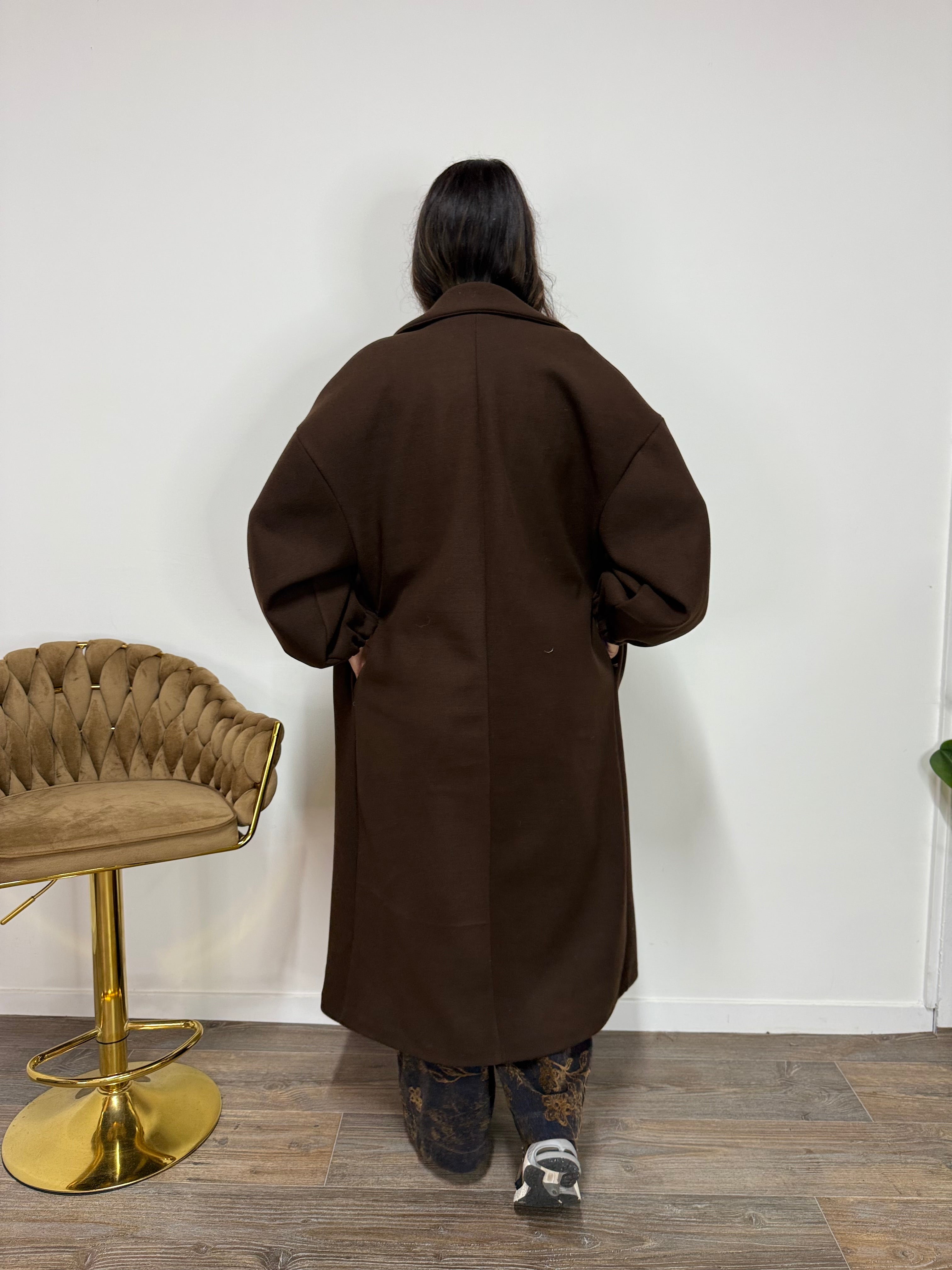 Cappotto Vivienne Marrone