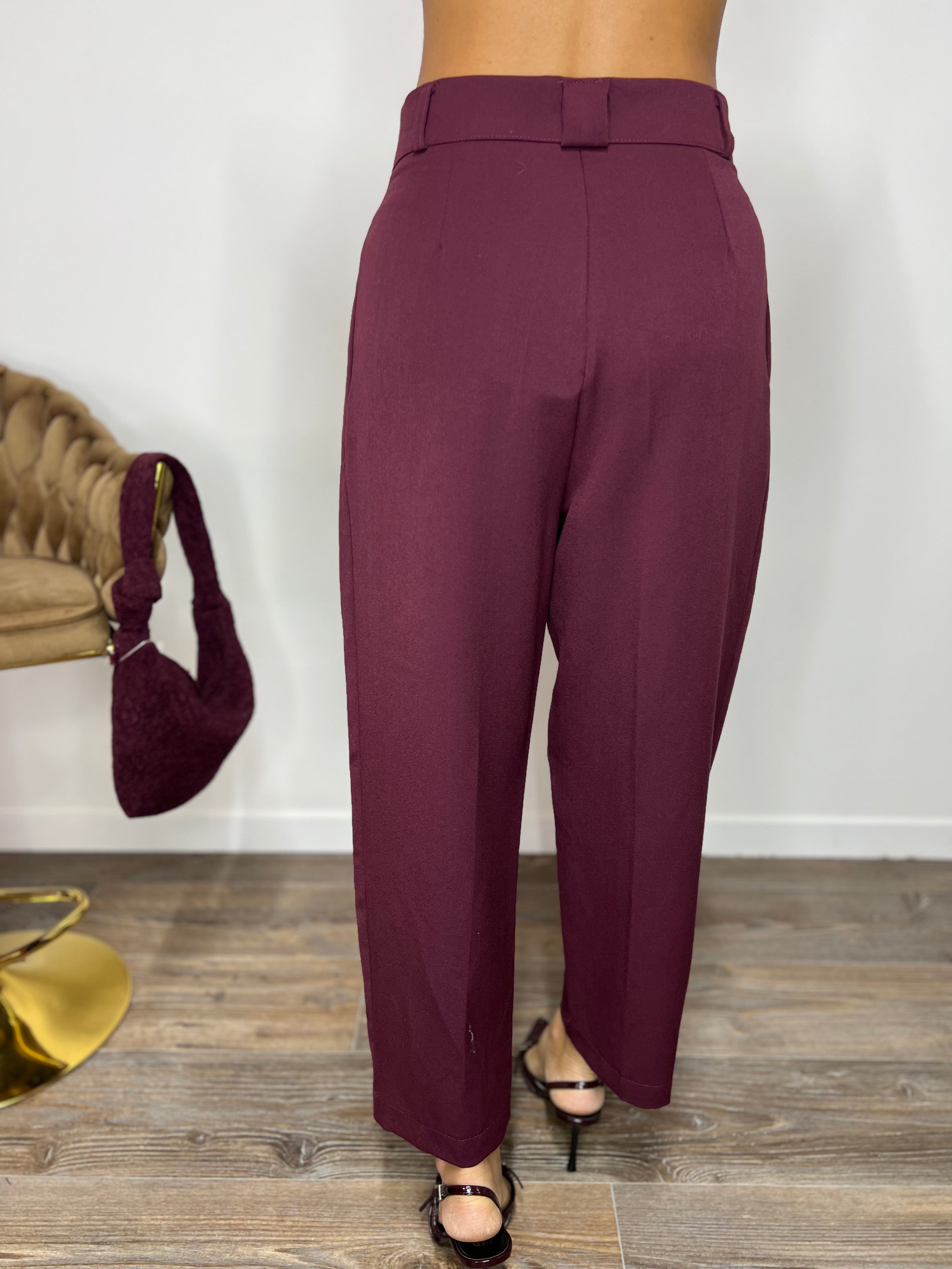 Pantalone Charme Bordeaux