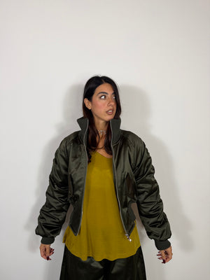 Bomber Delia Verde LUMINA