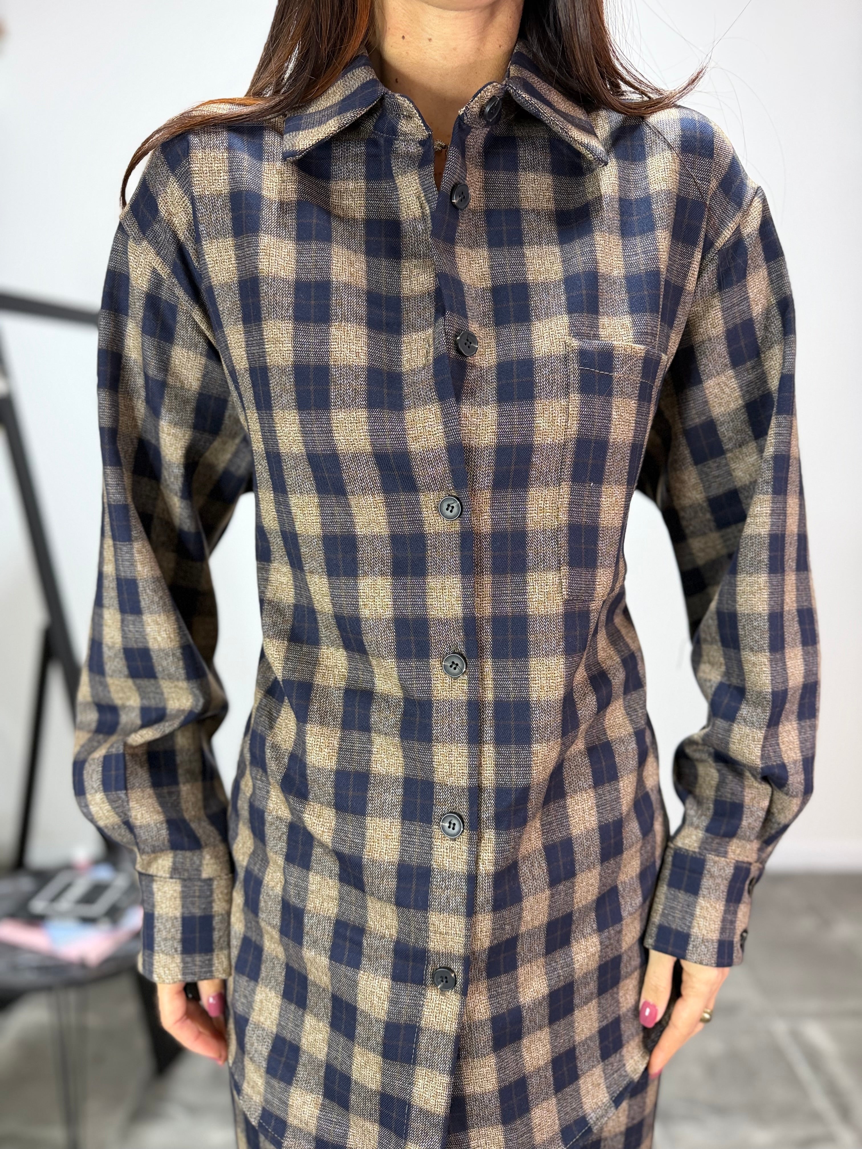 Camicia Scottish LUMINA Marrone