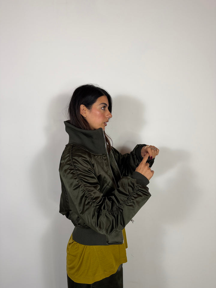 Bomber Delia Verde LUMINA
