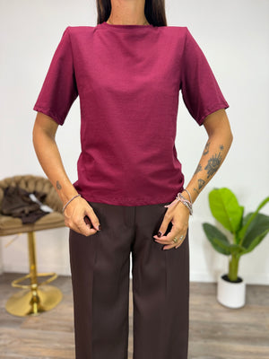 T-Shirt Spallina Bordeaux