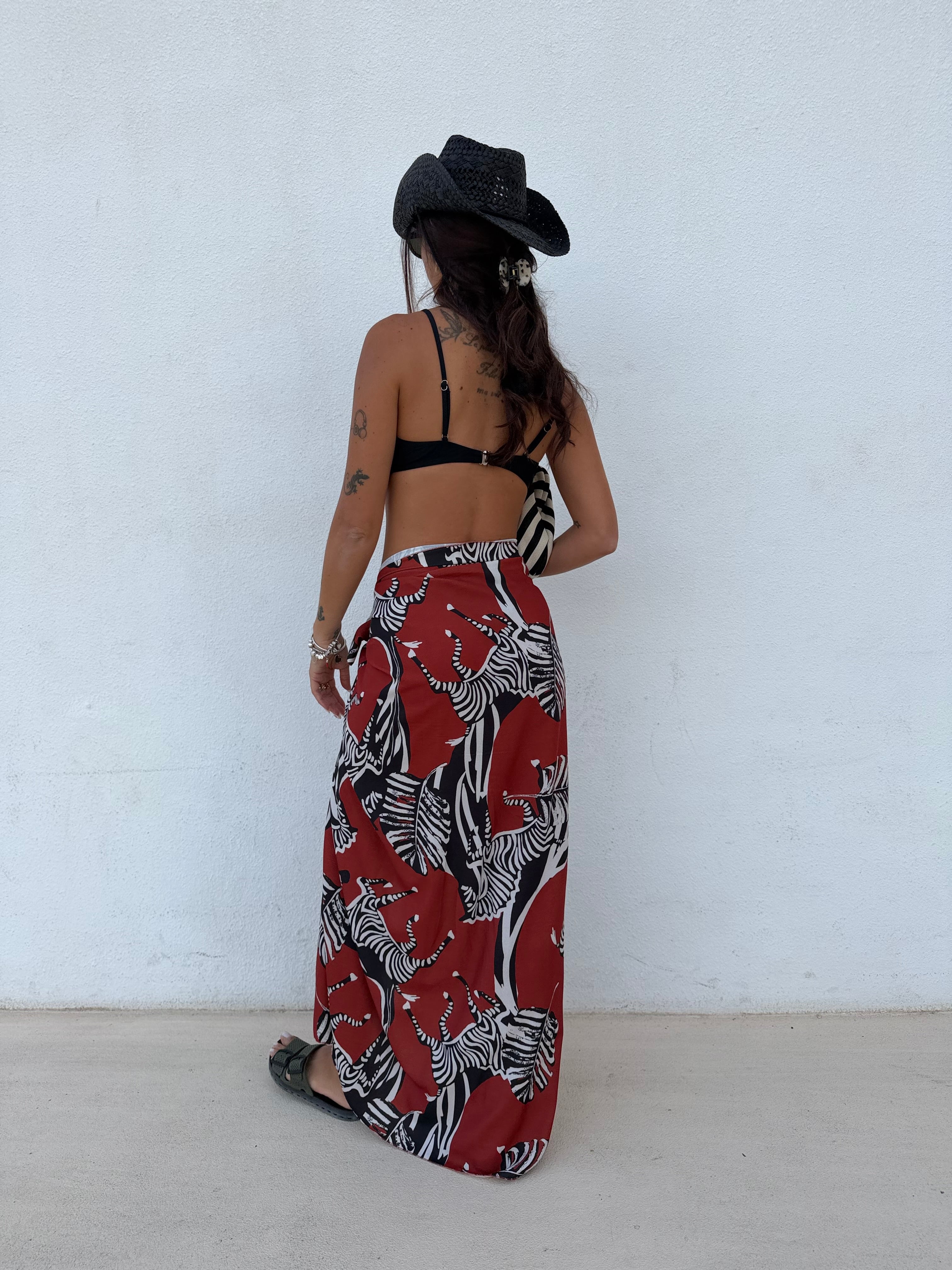 Maxi Pareo/Gonna Zebra