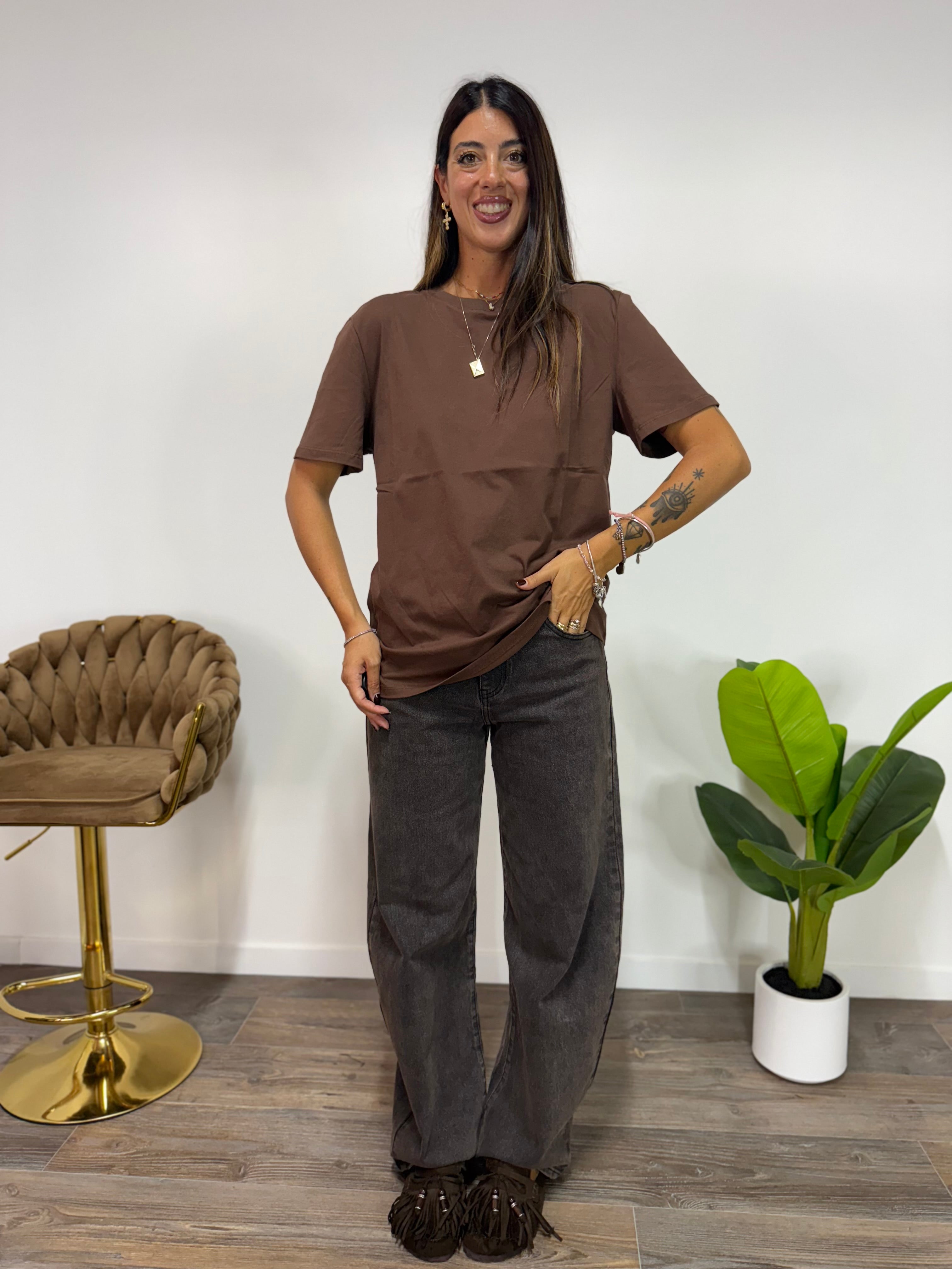 Jeans Brown LUMINA