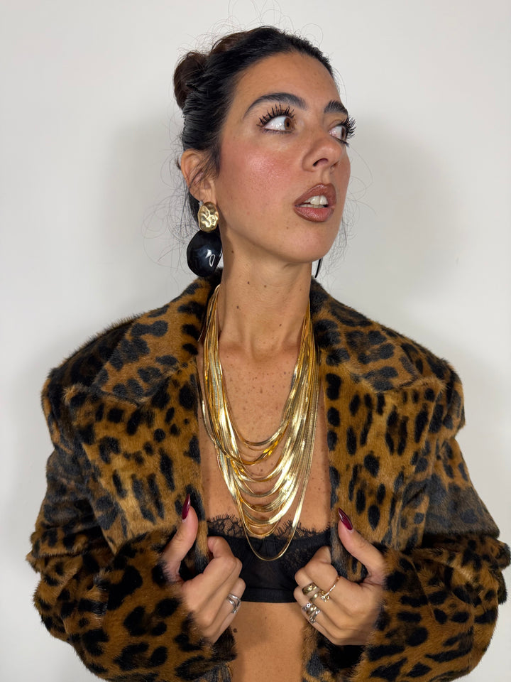 Collana Multifilo Gold