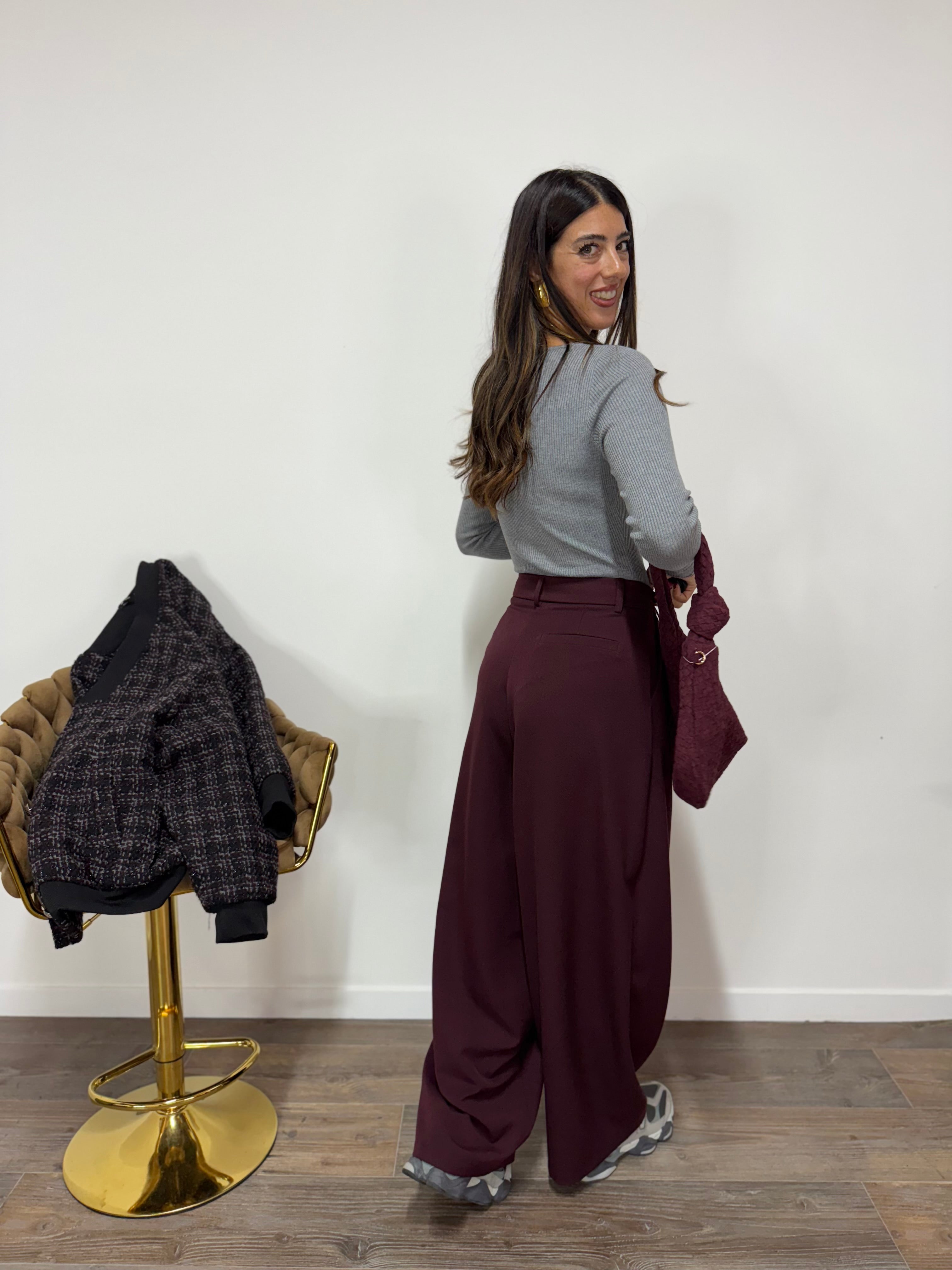 Pantalone Ballon LUMINA Prugna