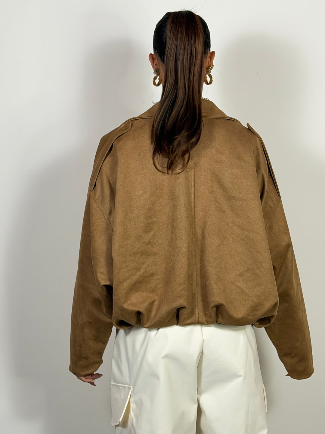 Bomber Trudy Cammello