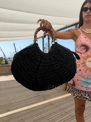 Borsa Bambù Black