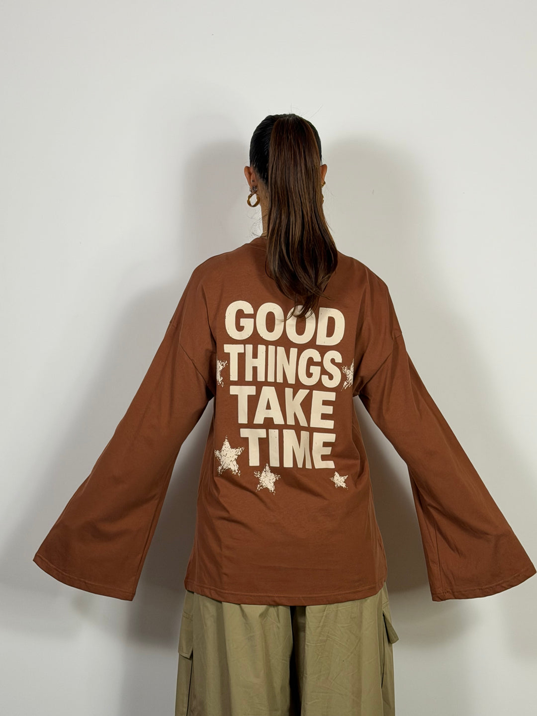 Maglia Time Ruggine JUST WEST