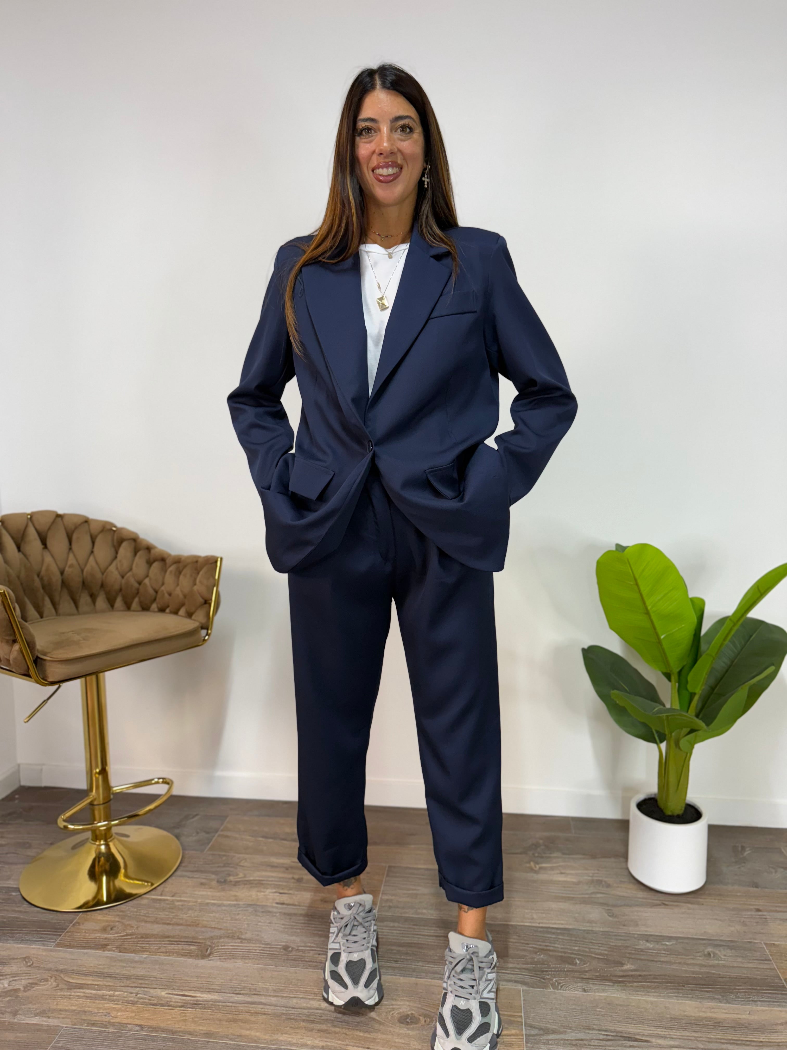 Tailleur Roma Blue