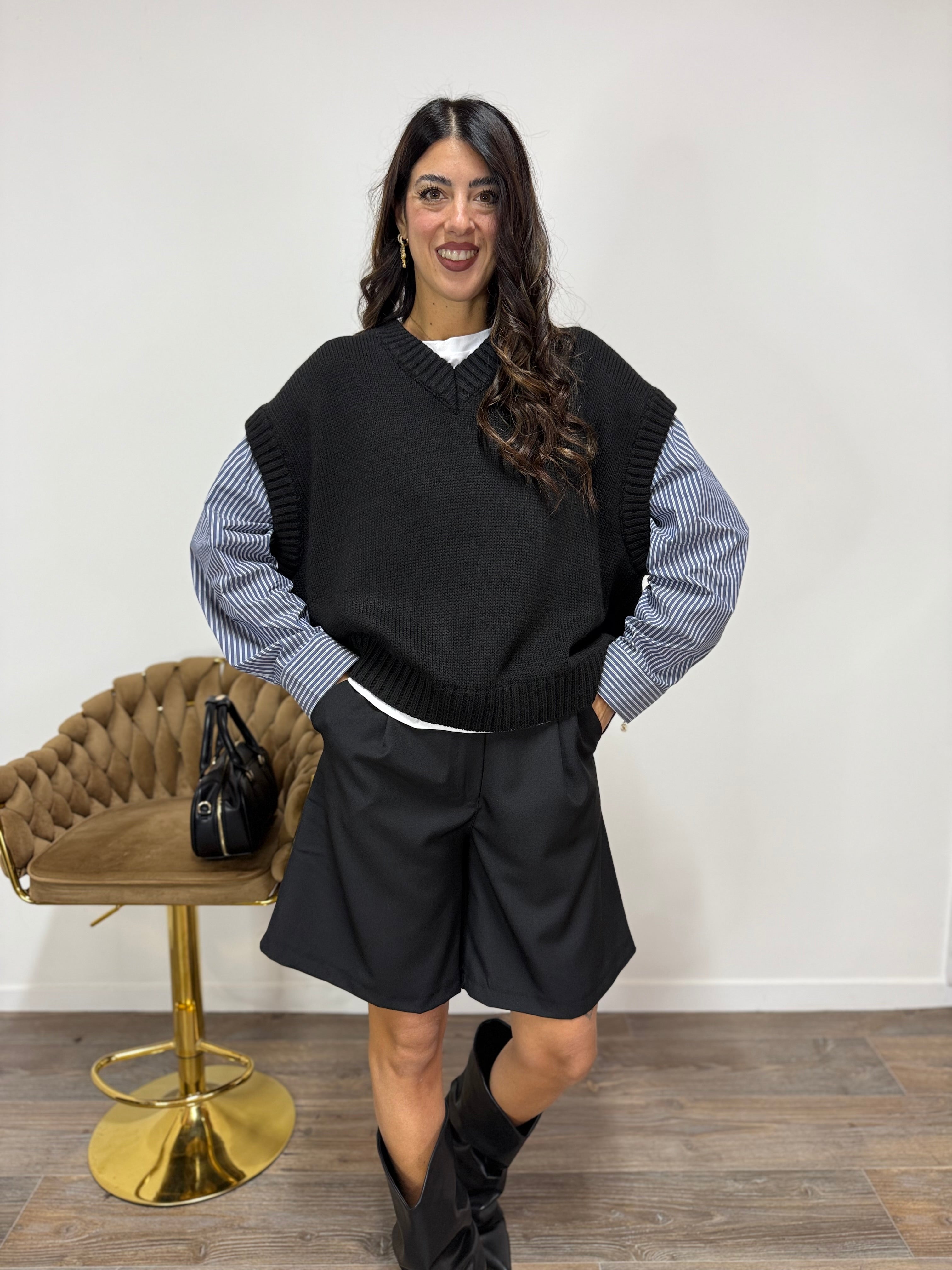 Pull Gilet/Camica LUMINA