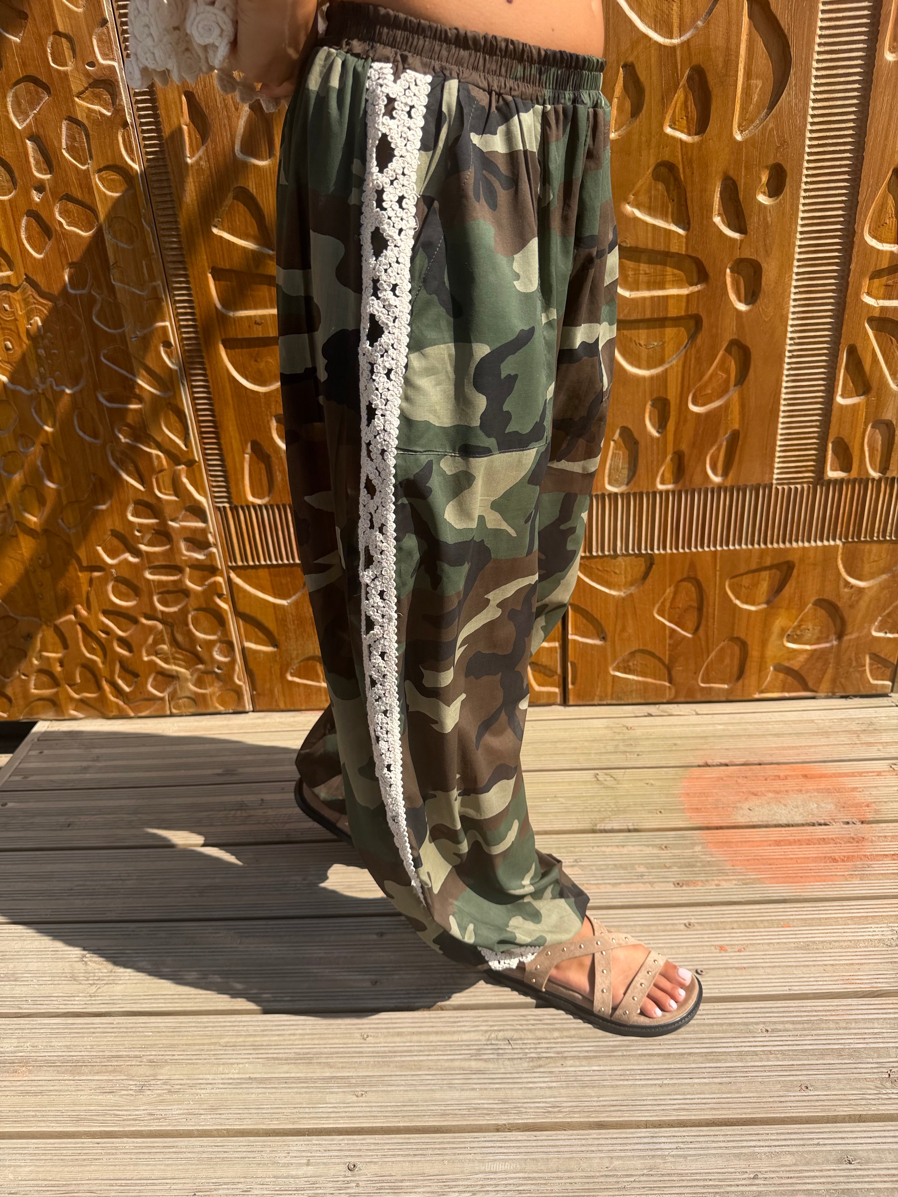 Pantalone Military Macrame Lumina