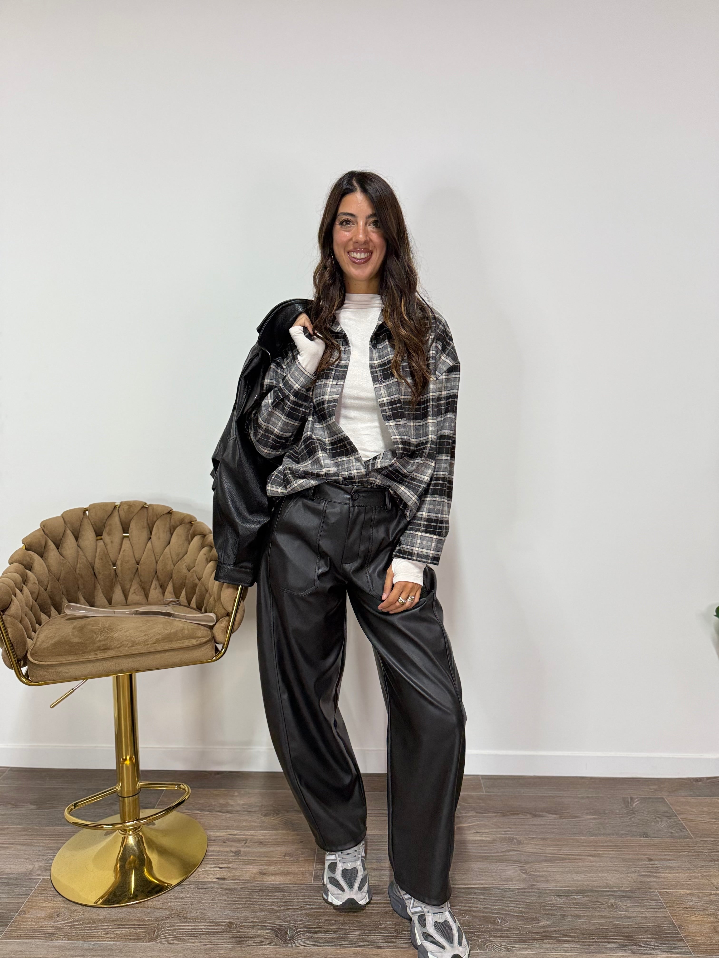 Pantalone Ballon Ecopelle